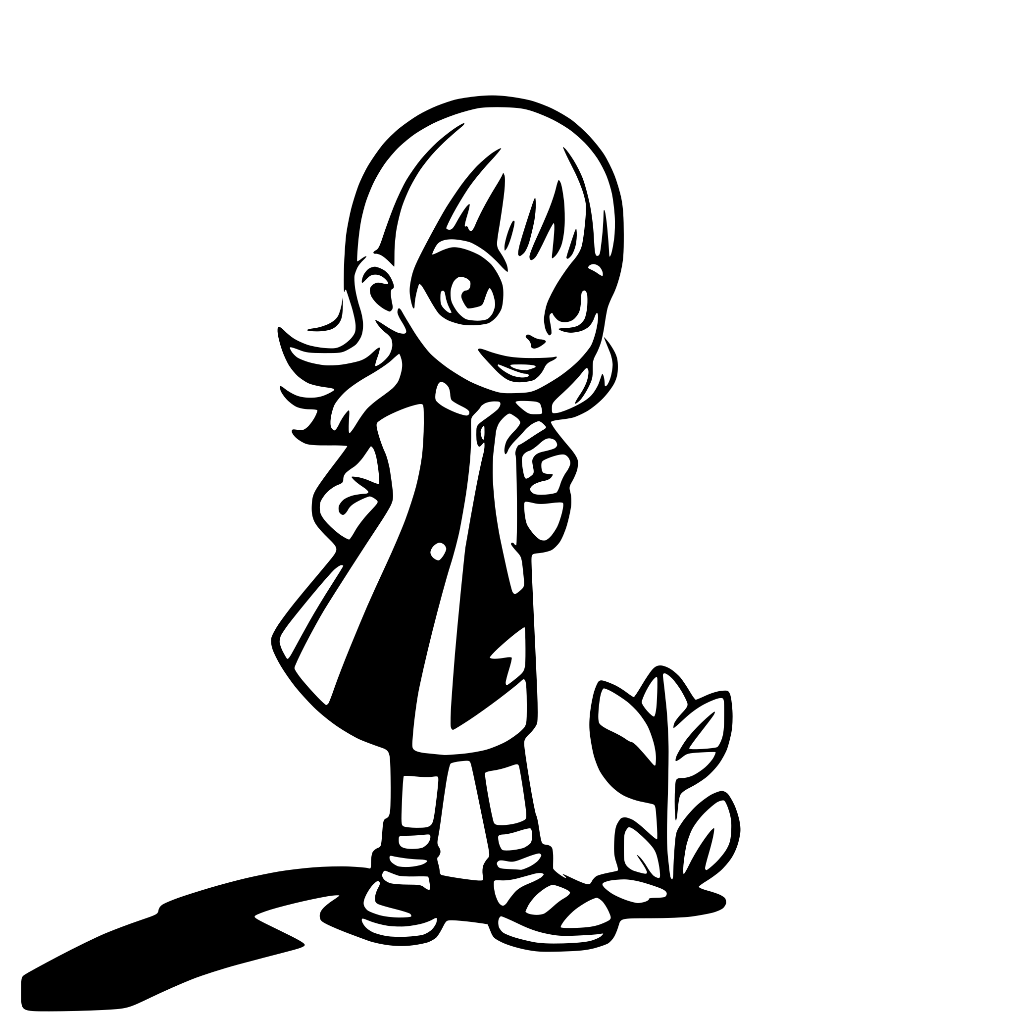 AI-generated SVG of a W.V.T