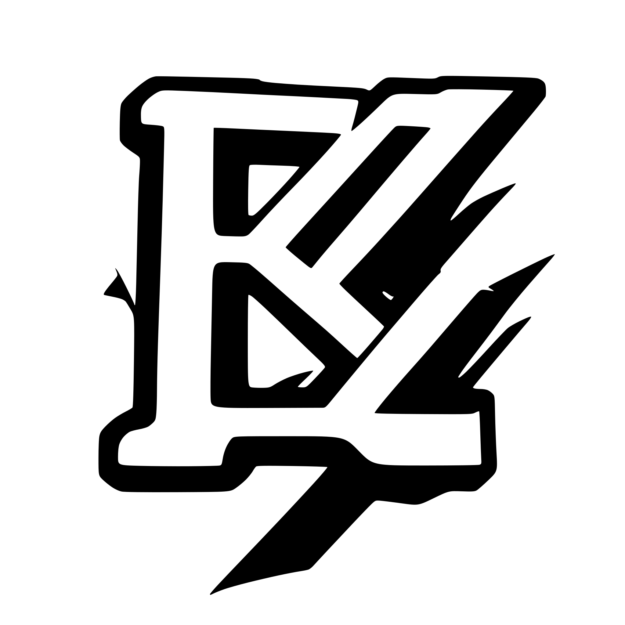 AI-generated SVG of a logo with the letters z and V in orange and blue