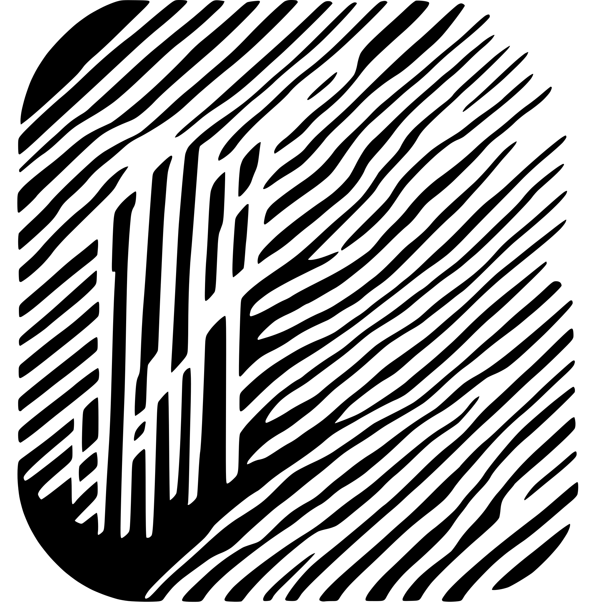 AI-generated SVG of a pattern of lines
