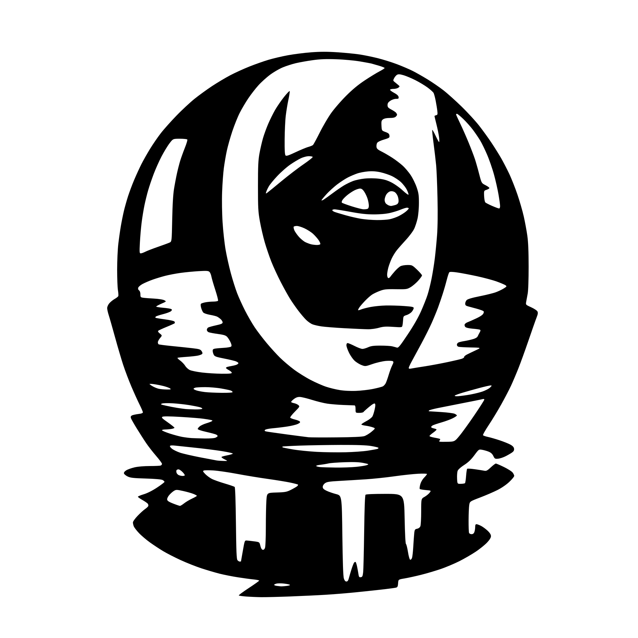 AI-generated SVG of 'futuristic alien text symbol'