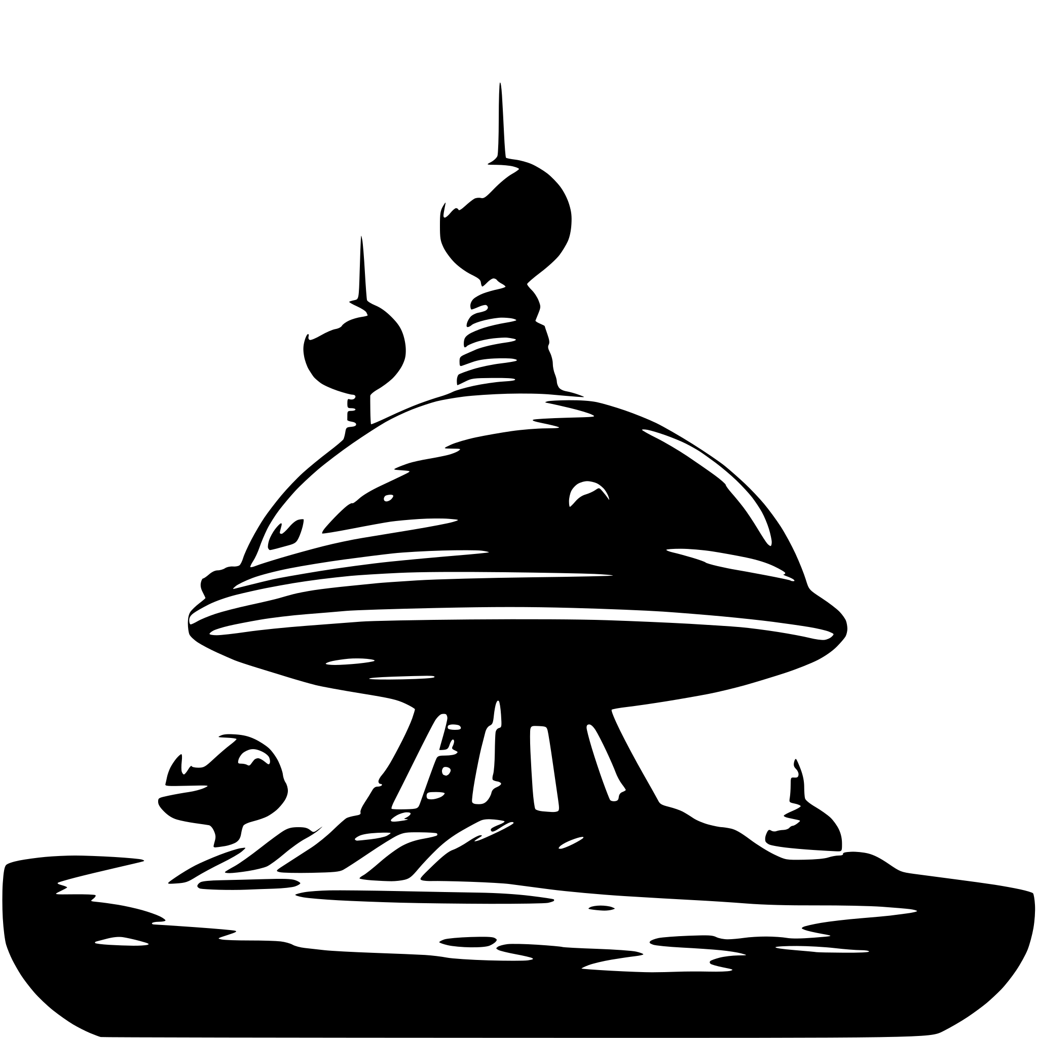 AI-generated SVG of 'alien space ship'
