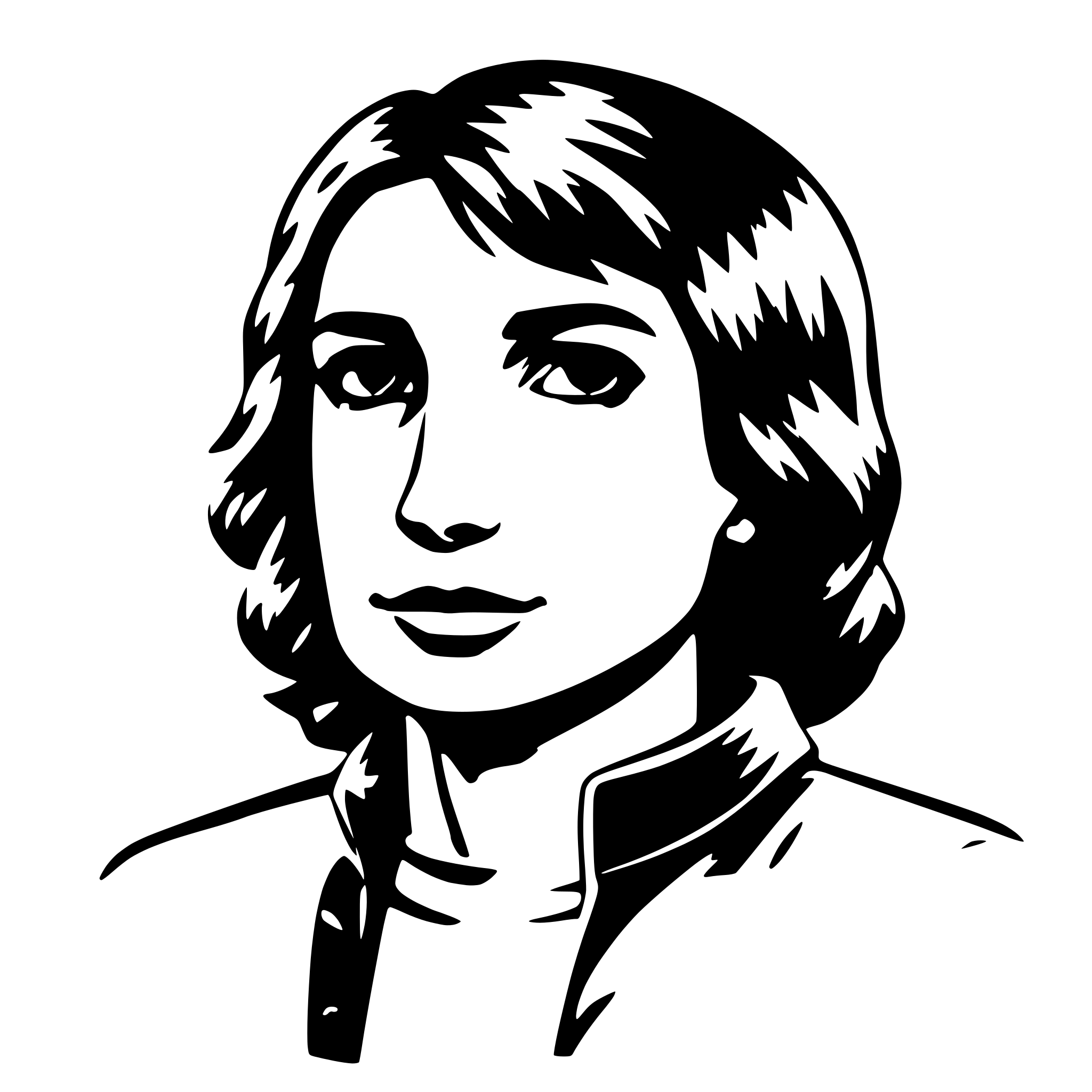 AI-generated SVG of a a standard generic person