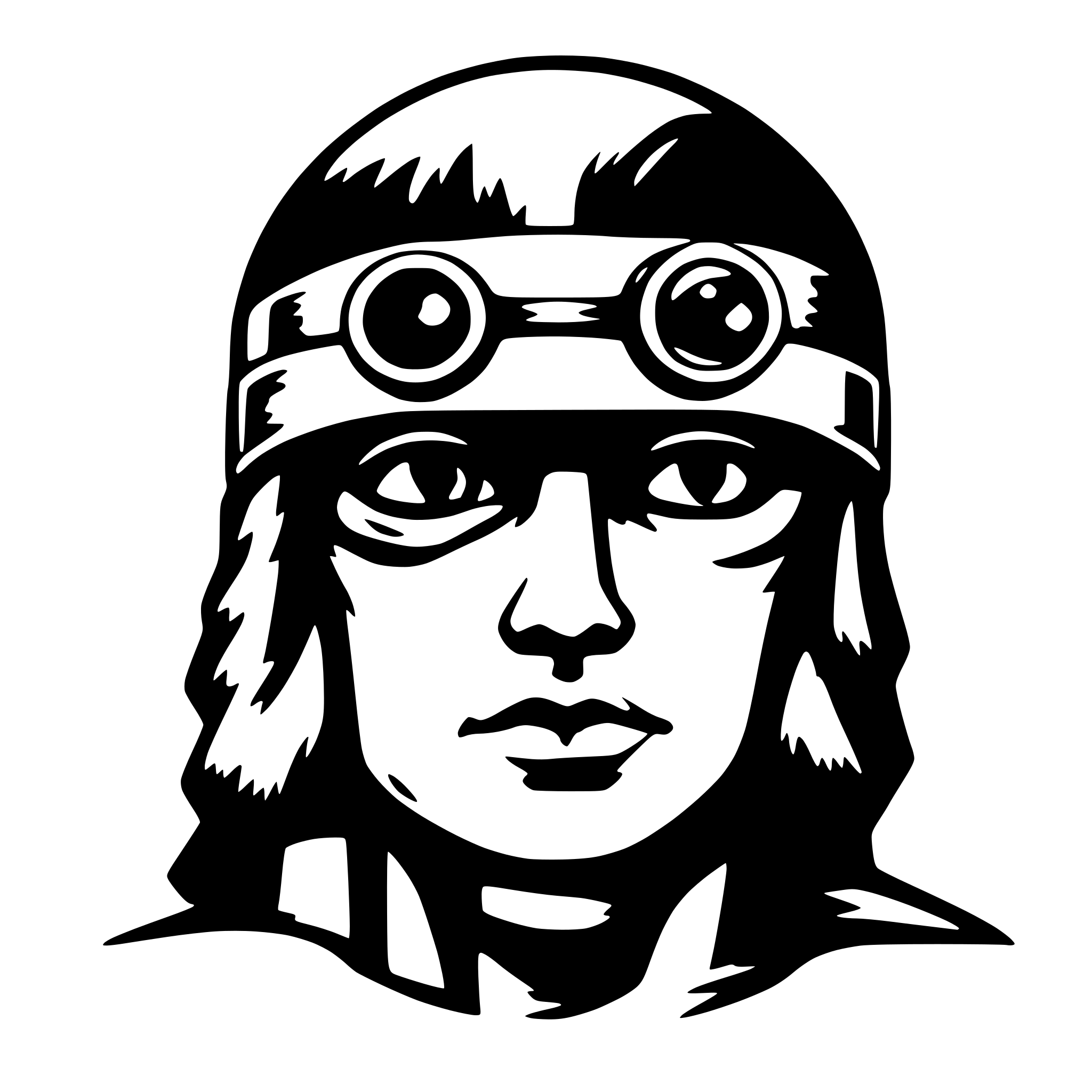 AI-generated SVG of 'cyclops'
