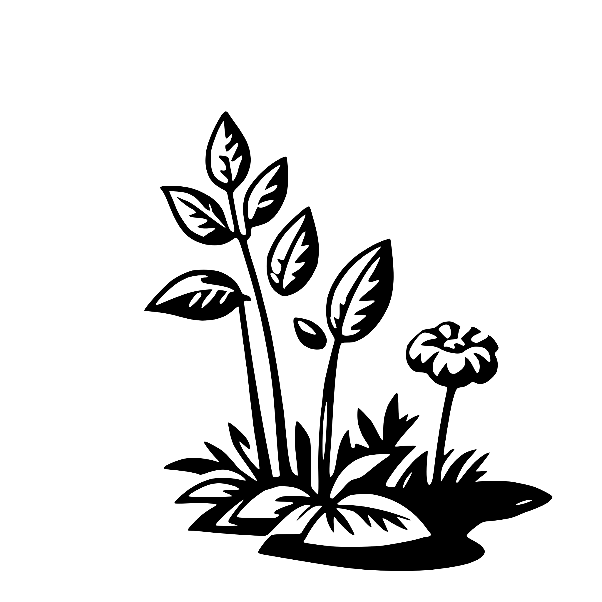 AI-generated SVG of a fresco