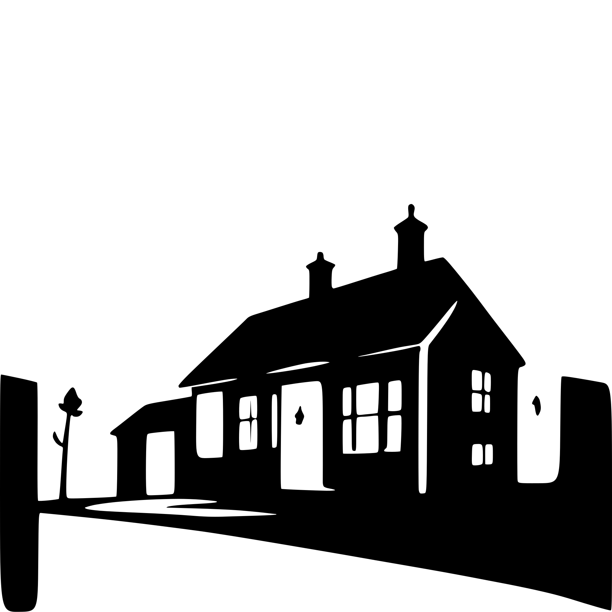 AI-generated SVG of a rustic country cottage