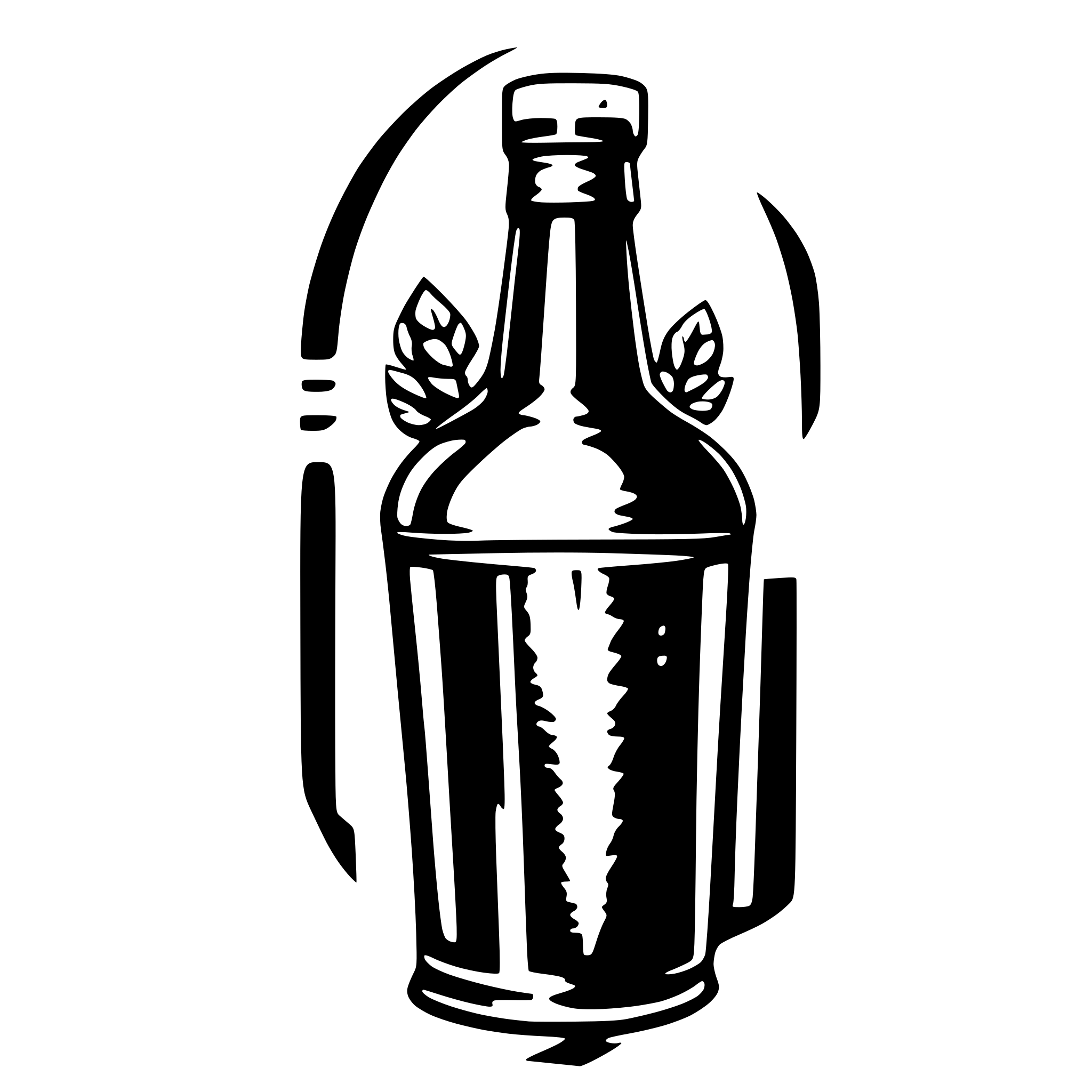 AI-generated SVG of 'simple beer label'