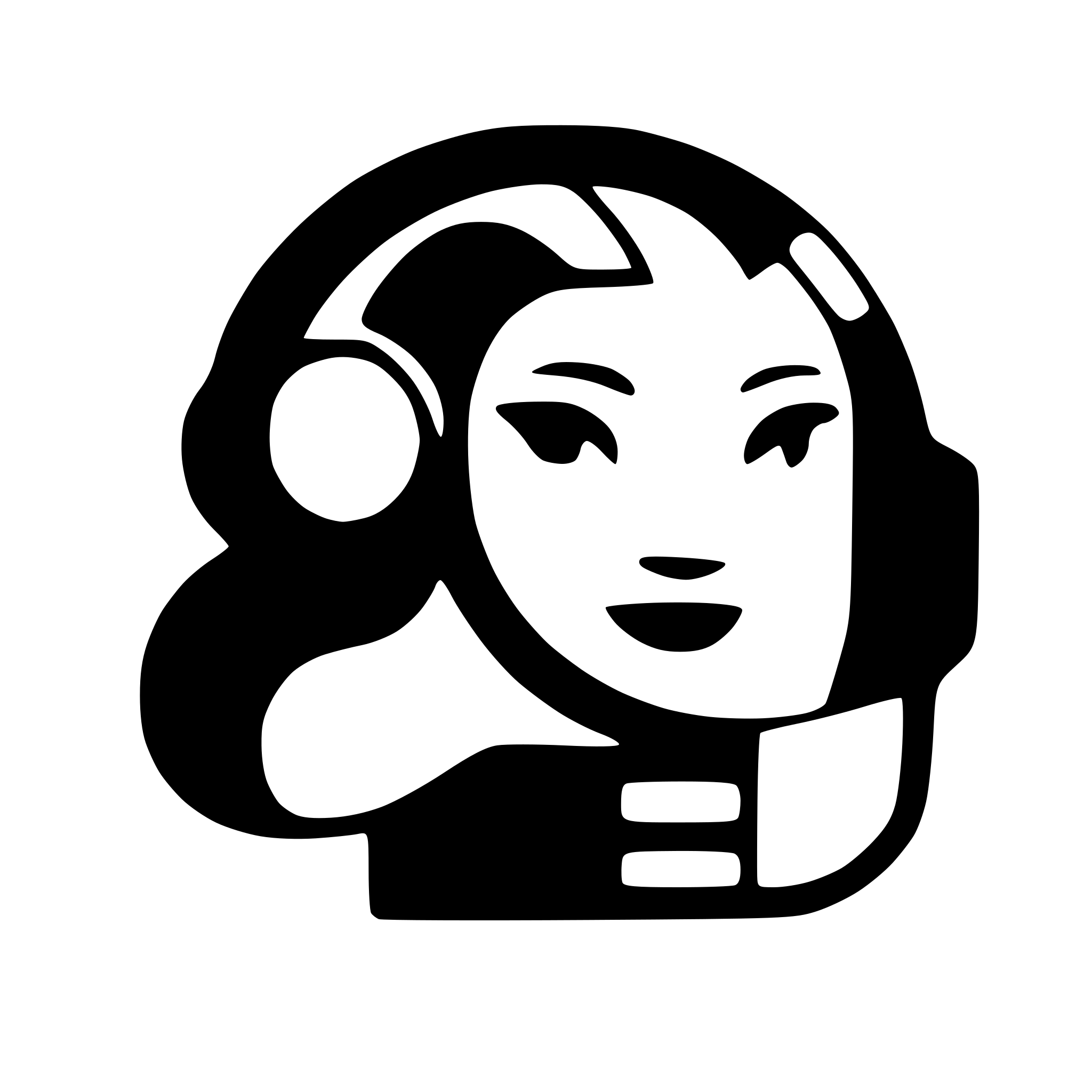 AI-generated SVG of a representing a person silhouette with headphones and a console (keyboard or mixing table)