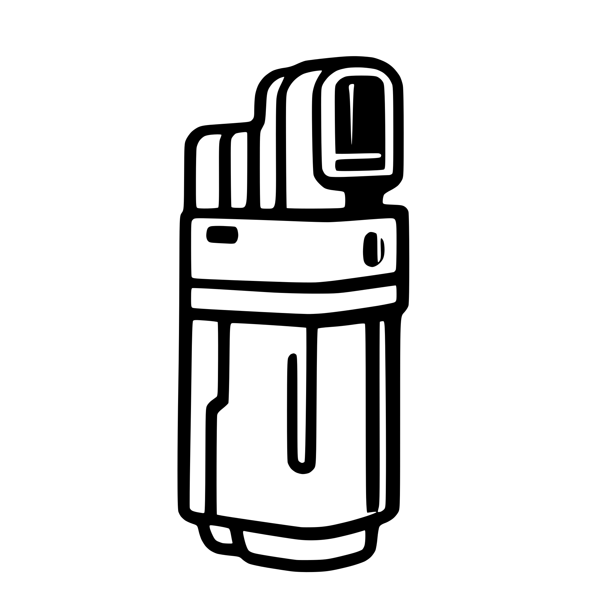 AI-generated SVG of a you need the “Diesel Studio” application icon. Add diesel injector. square view and in a flat projection in 2d. Blue, white and black colors use