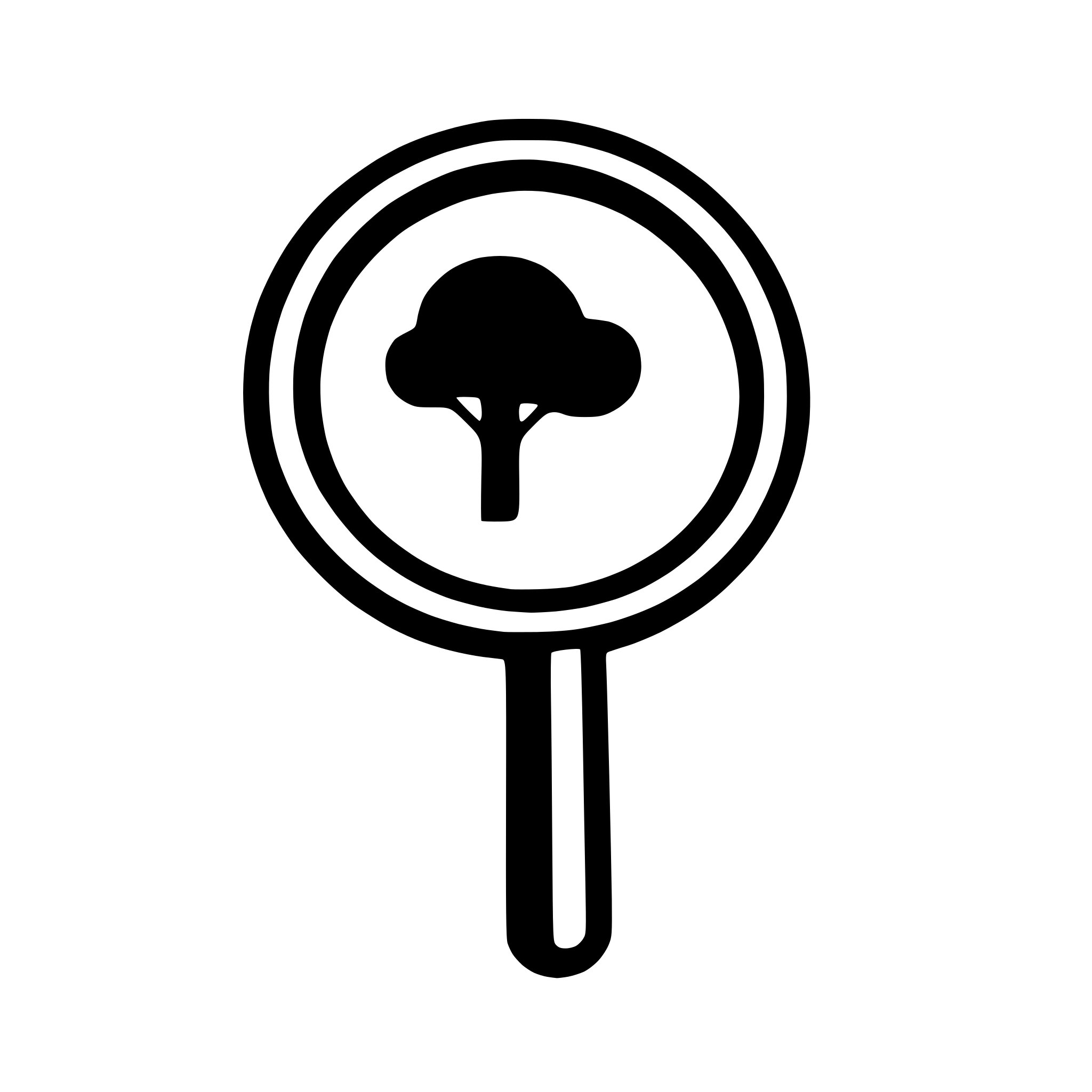 AI-generated SVG of 'magnifying glass over map'