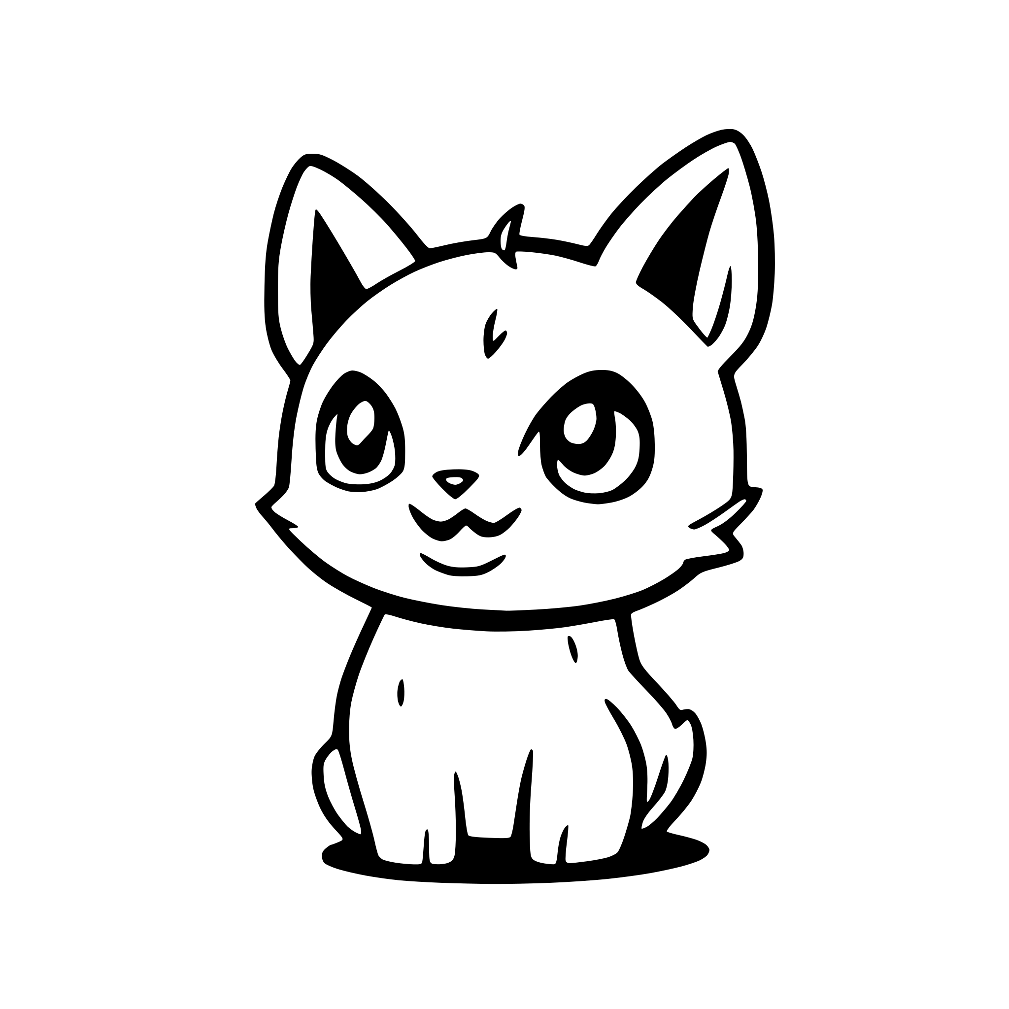 AI-generated SVG of 'a pet with tear waving'