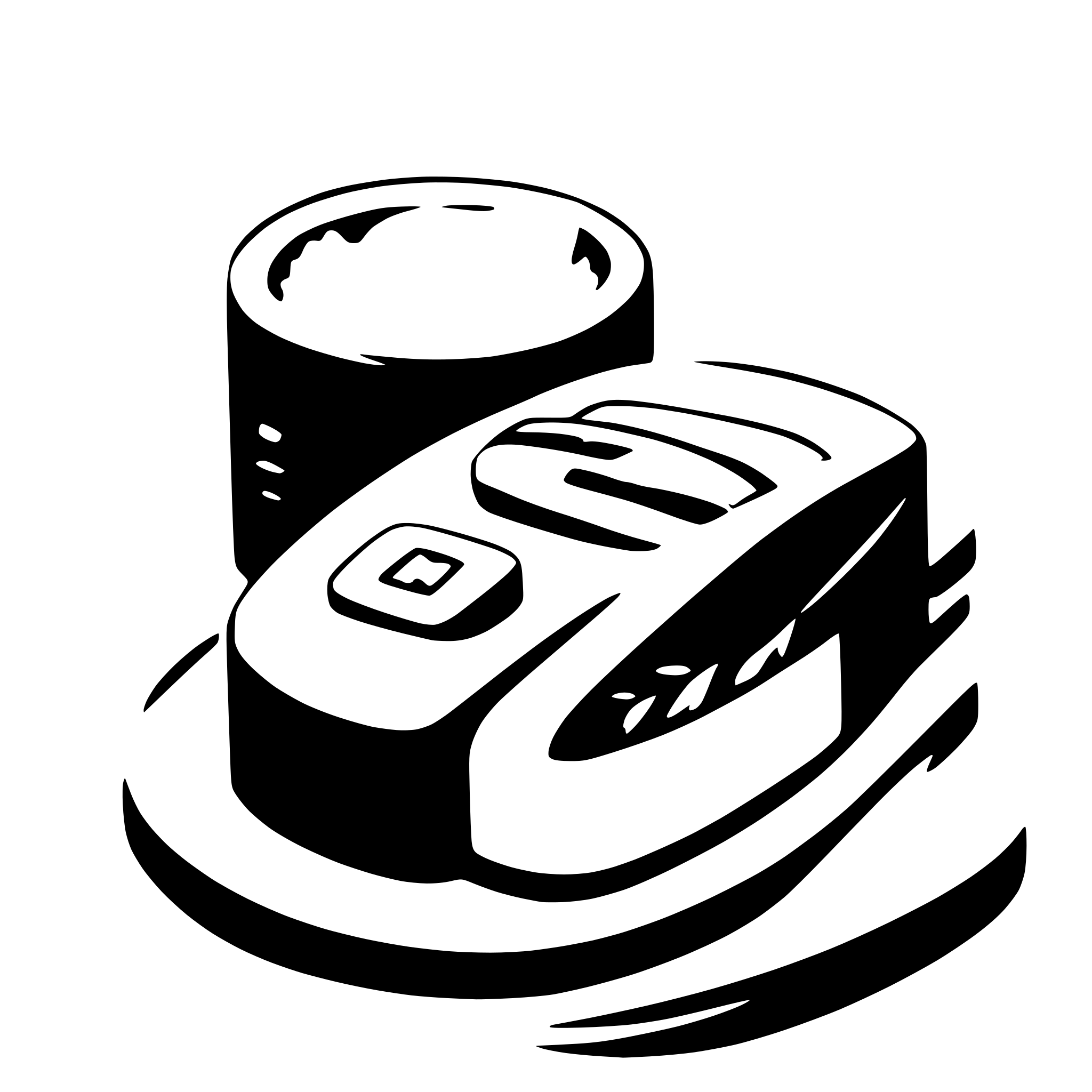 AI-generated SVG of a sushi