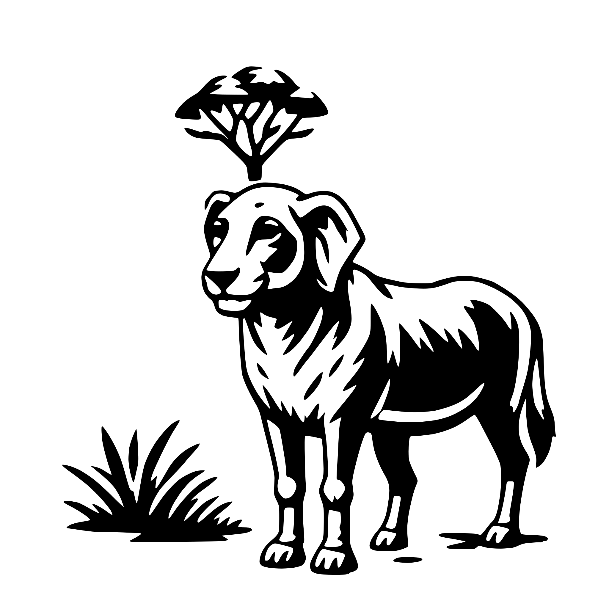AI-generated SVG of 'wildlife safari'