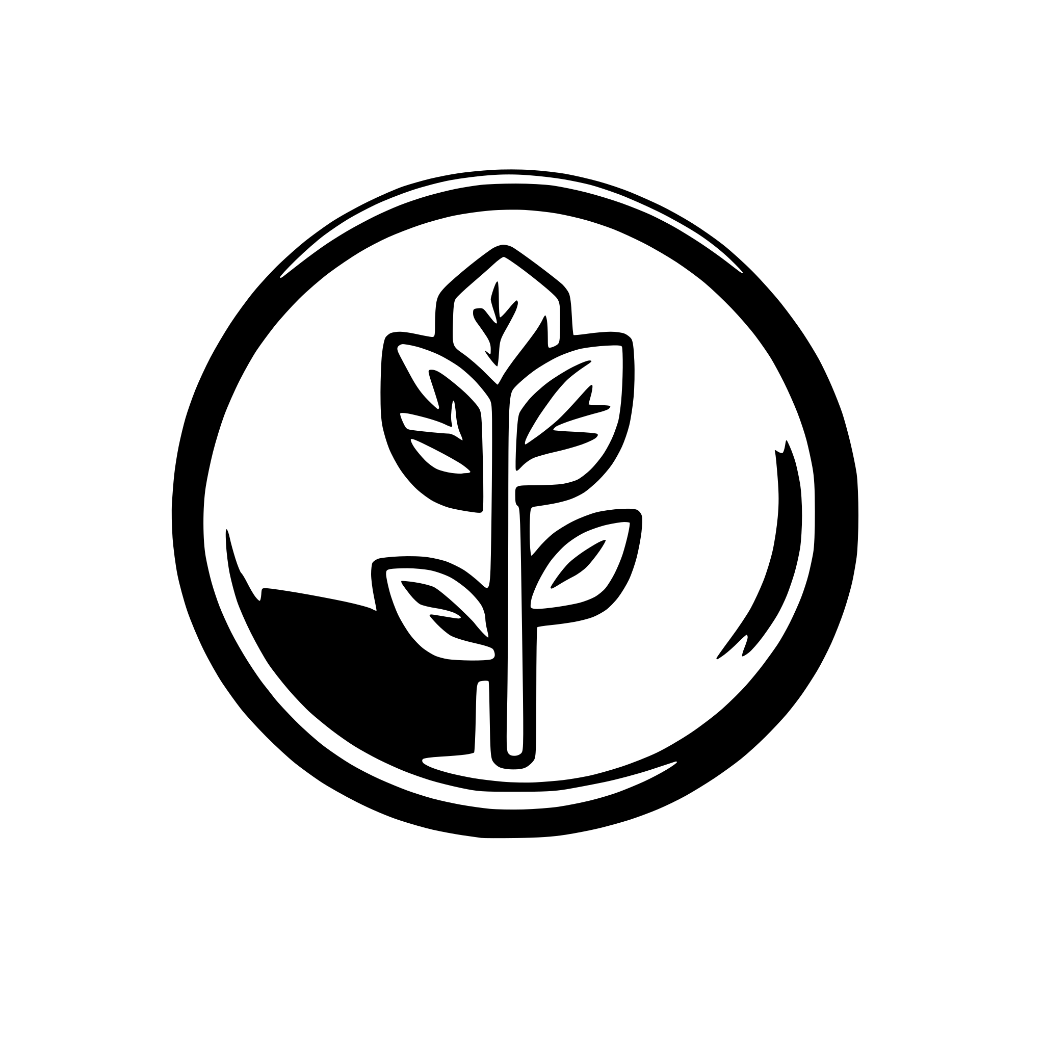 AI-generated SVG of a The logo for CommHub