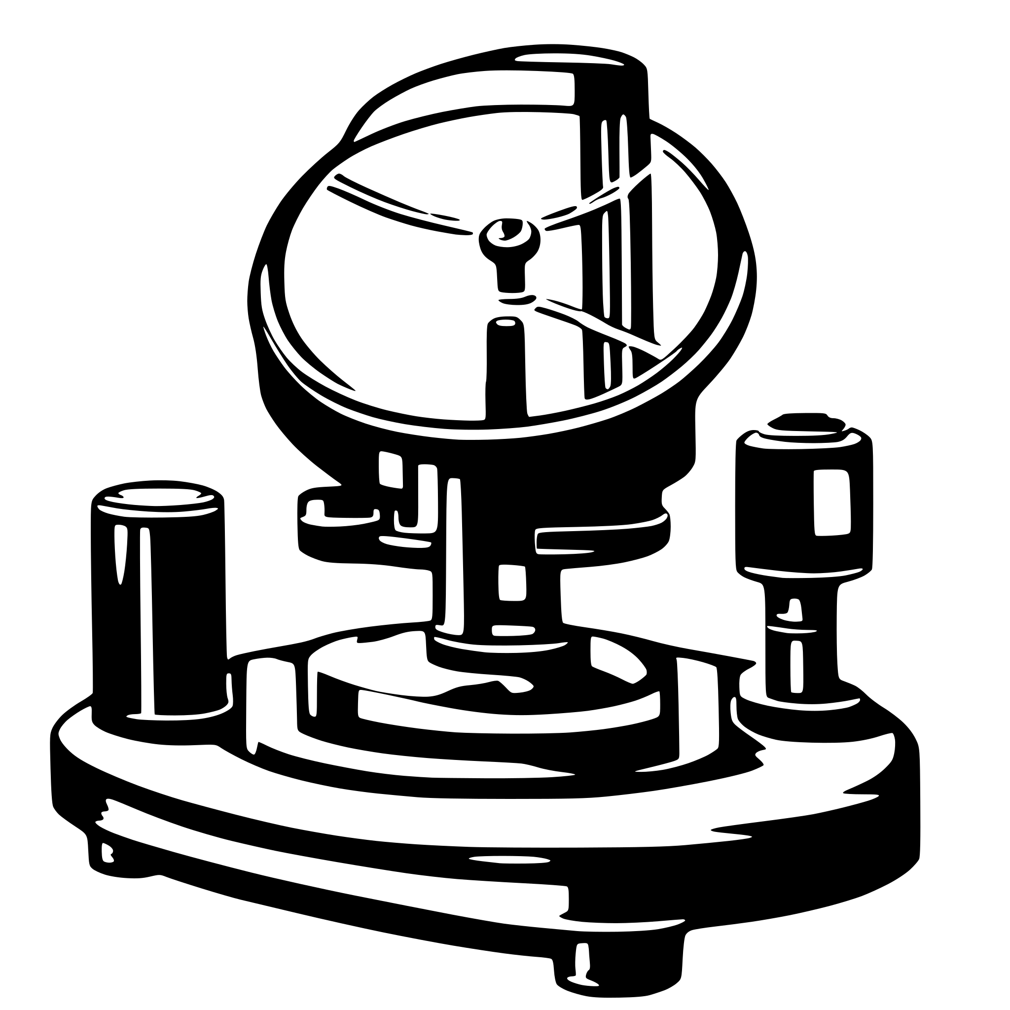 AI-generated SVG of 'phenakistiscope'