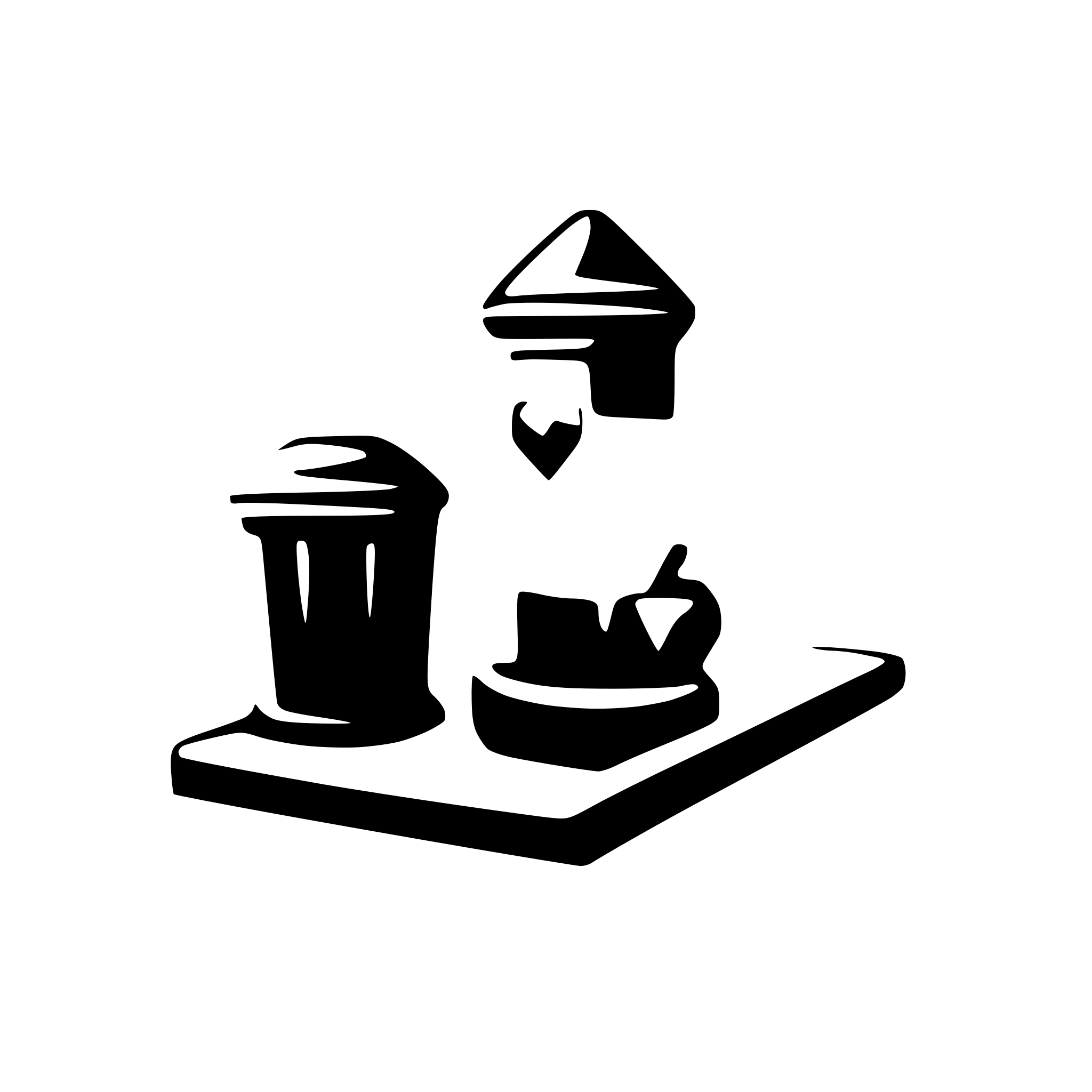 AI-generated SVG of a honey delivery
