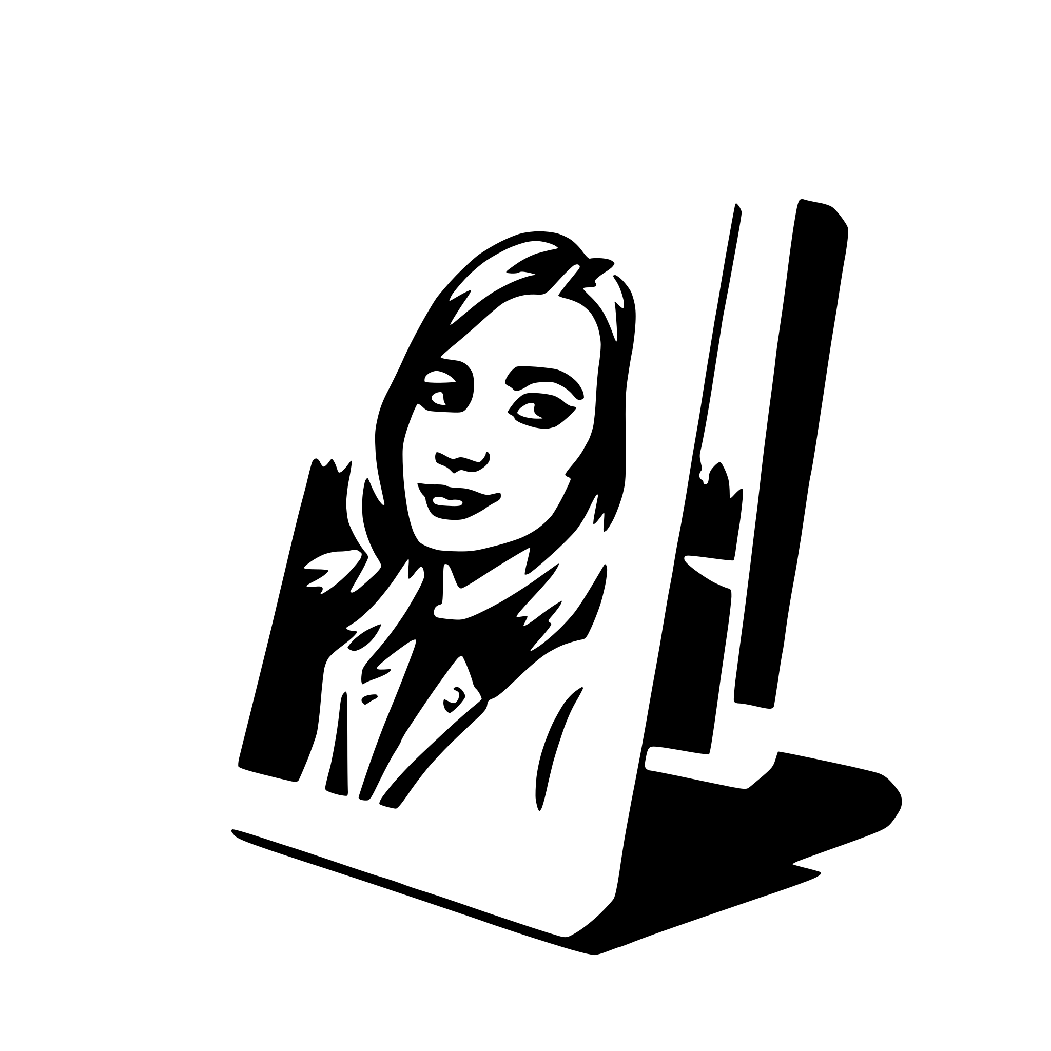 AI-generated SVG of a romantic polaroids