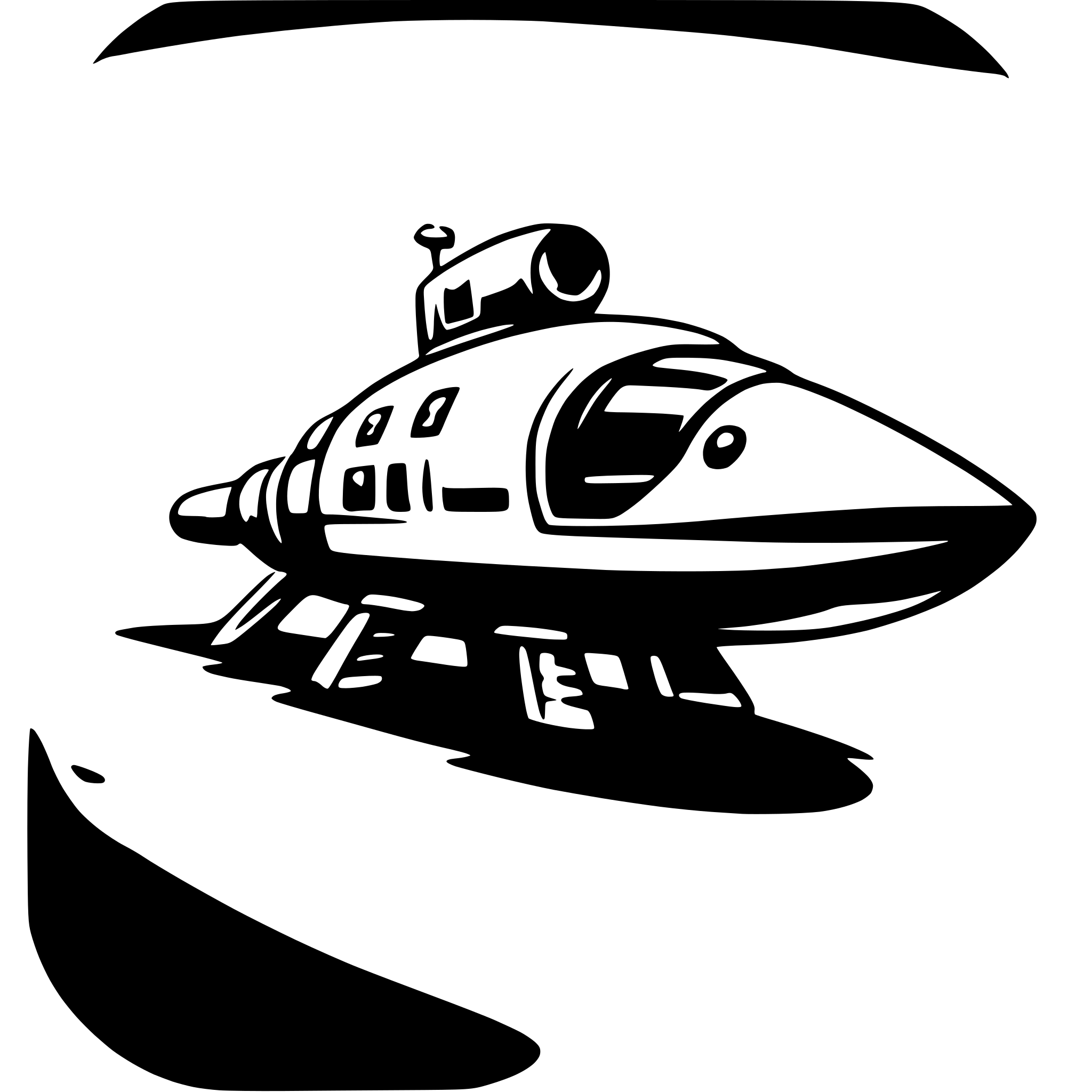 AI-generated SVG of 'spaceship'
