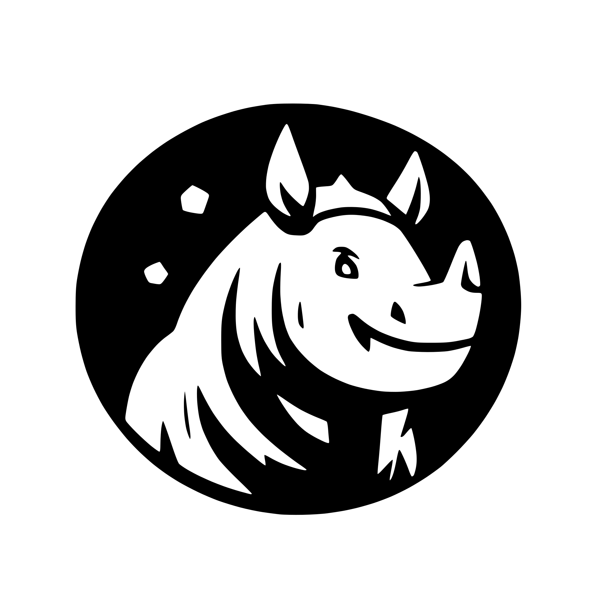 AI-generated SVG of 'programmer rhino'