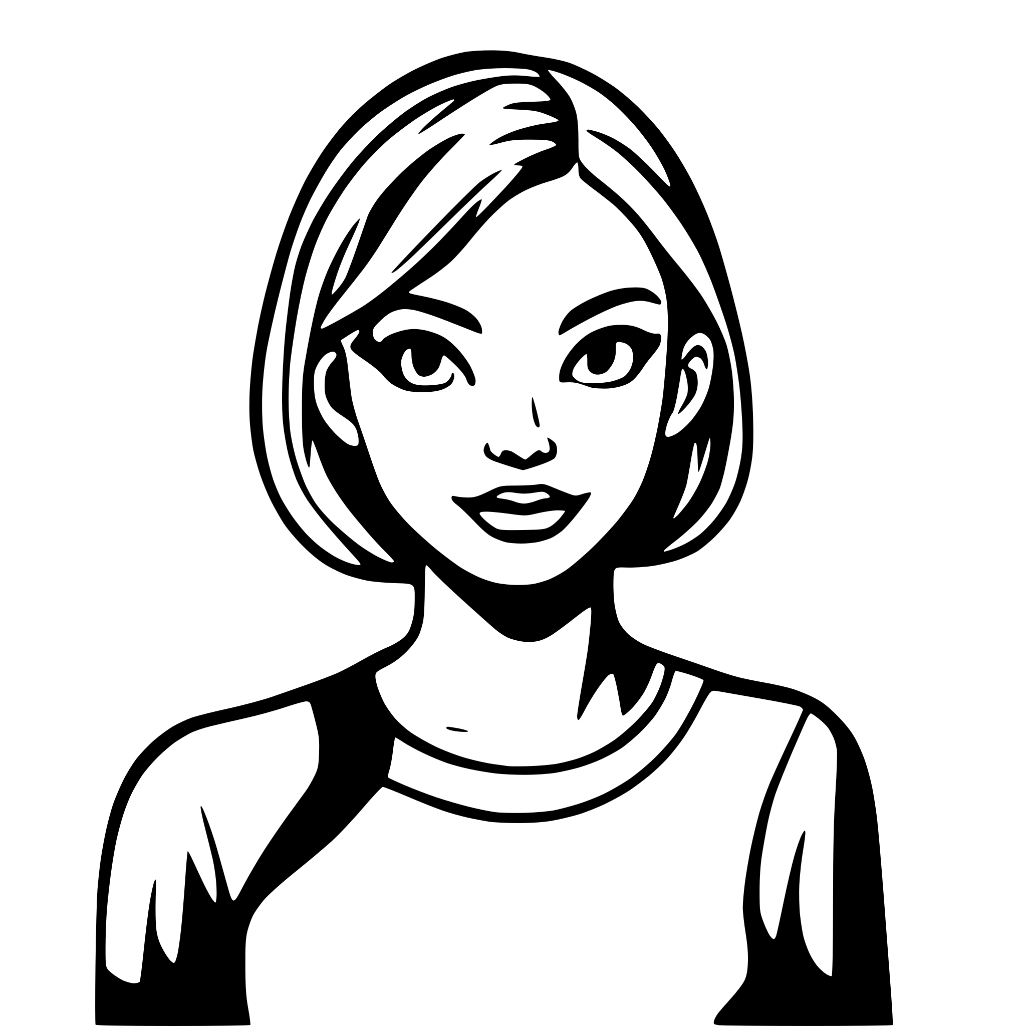 AI-generated SVG of a neo sigilism