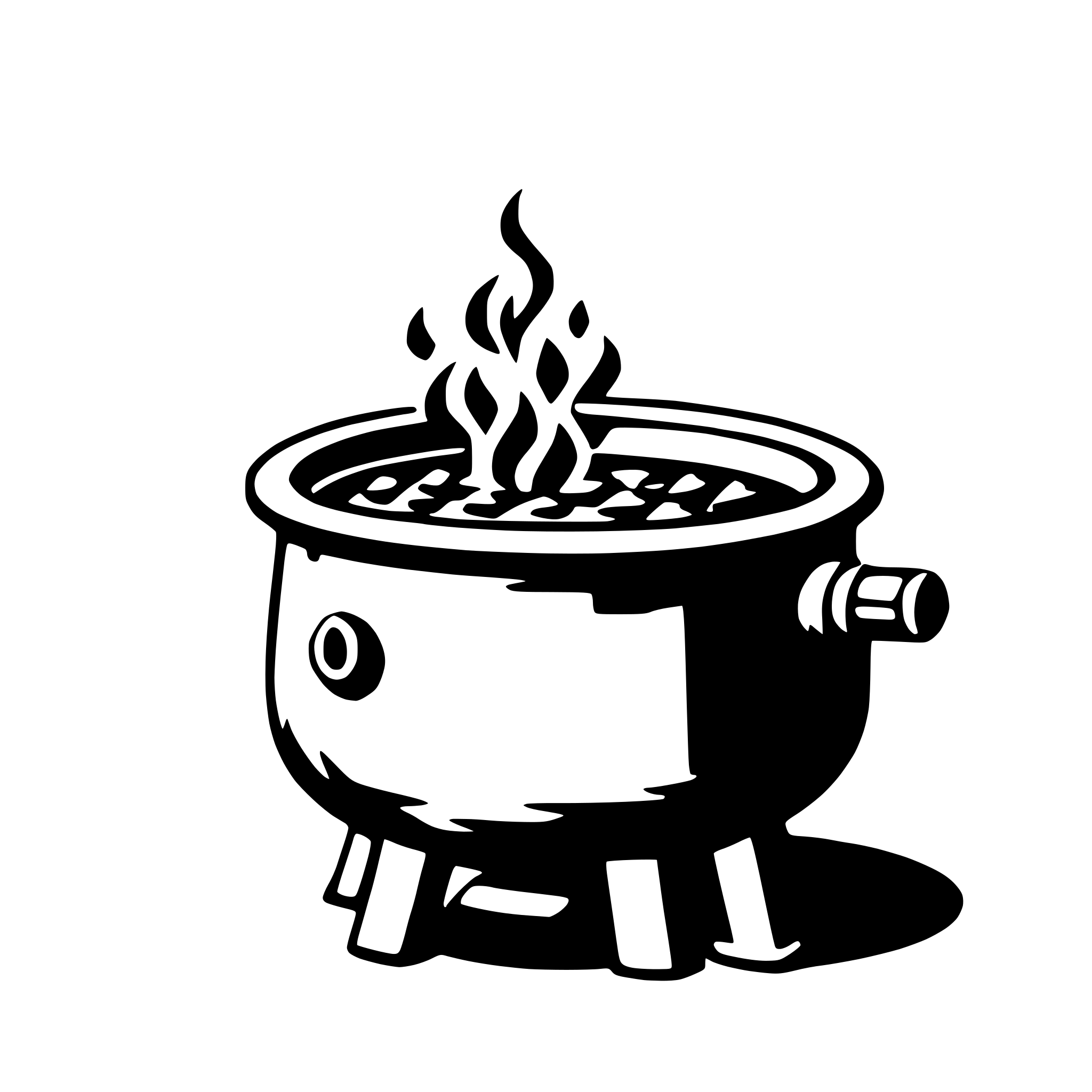 AI-generated SVG of 'cauldron'