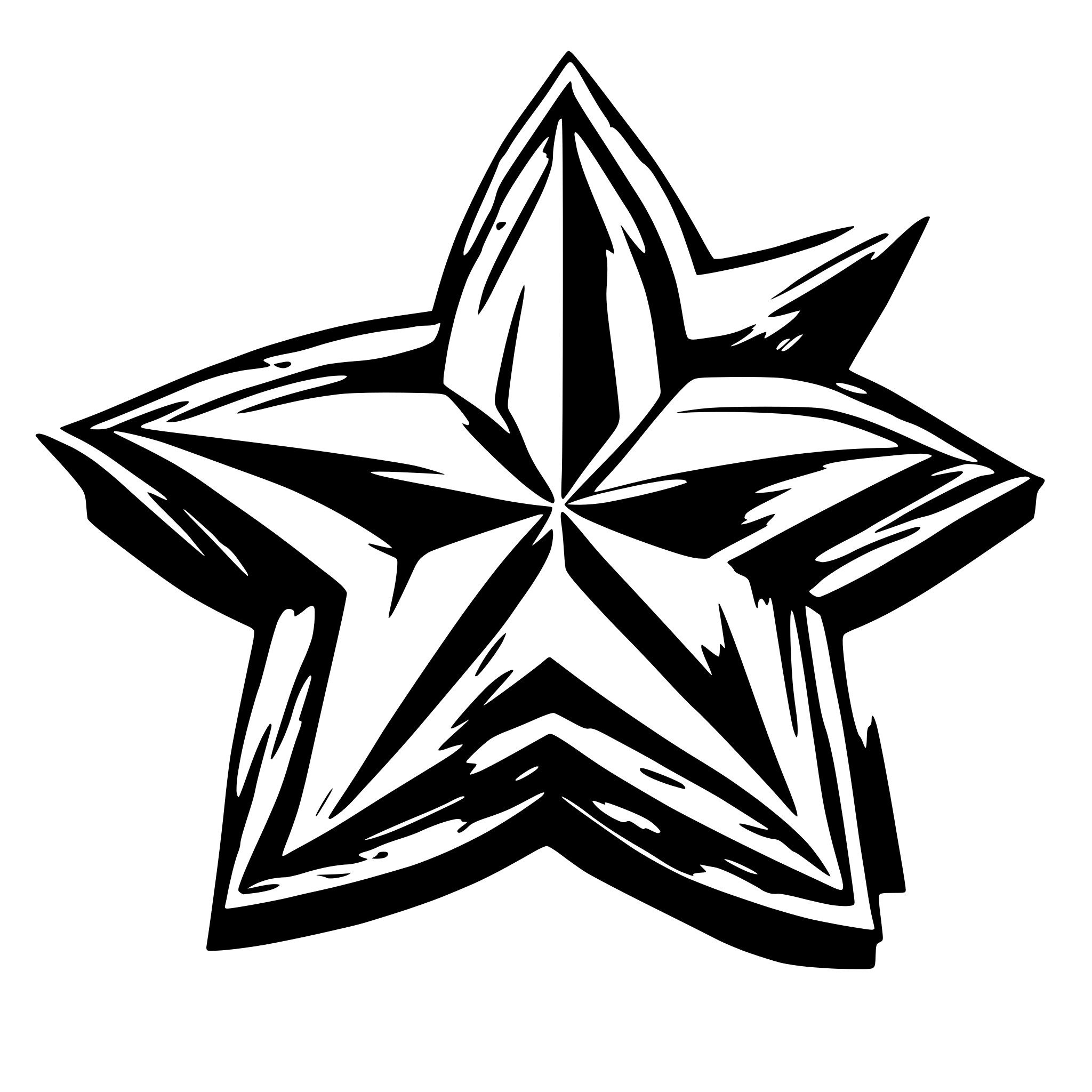 AI-generated SVG of 'Star'