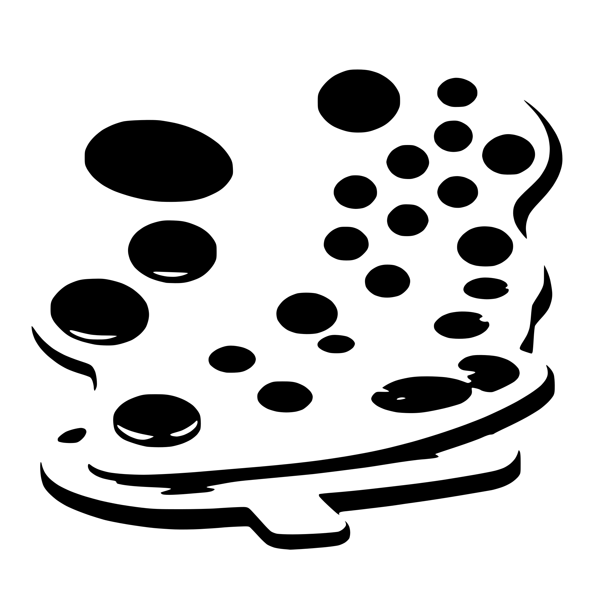 AI-generated SVG of a paint palette with dots of paint