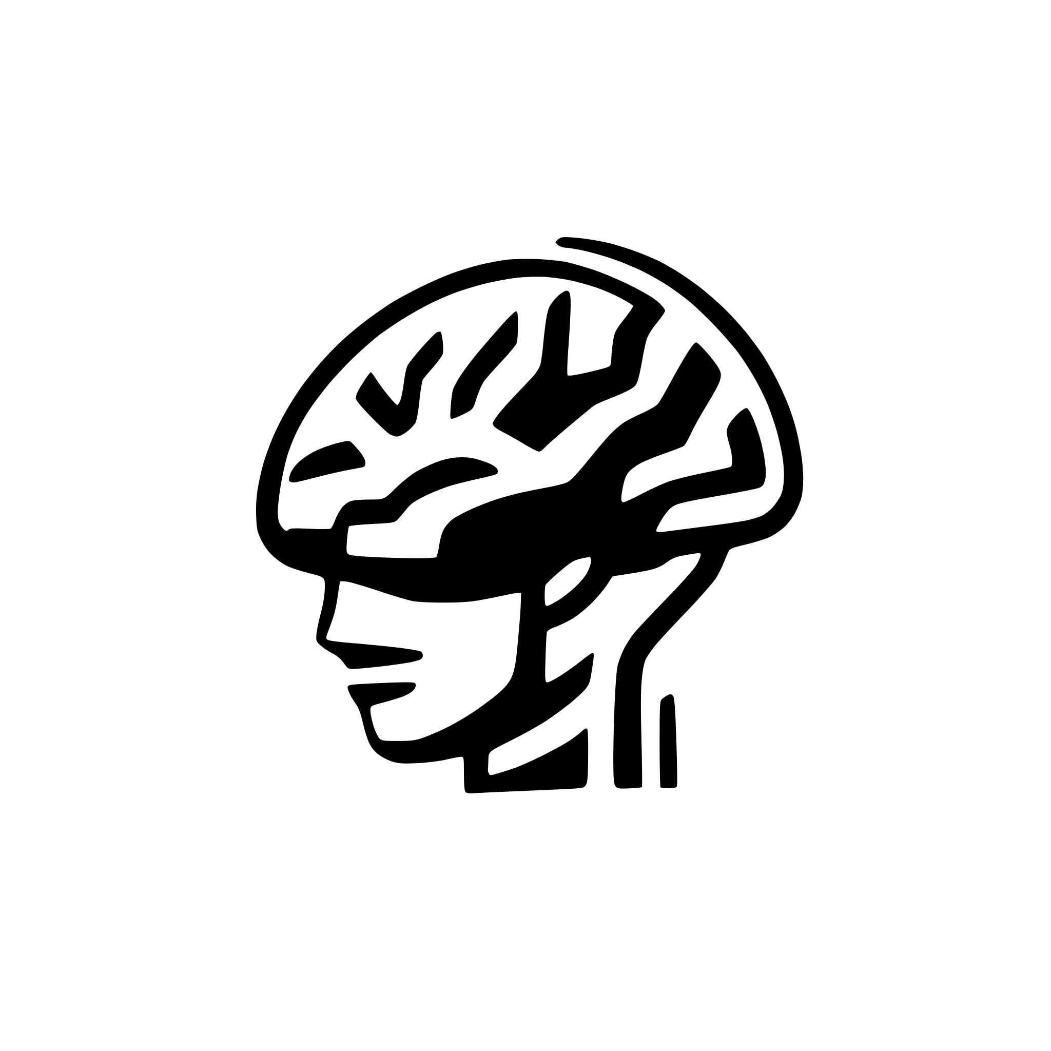 AI-generated SVG of 'brain with levels'