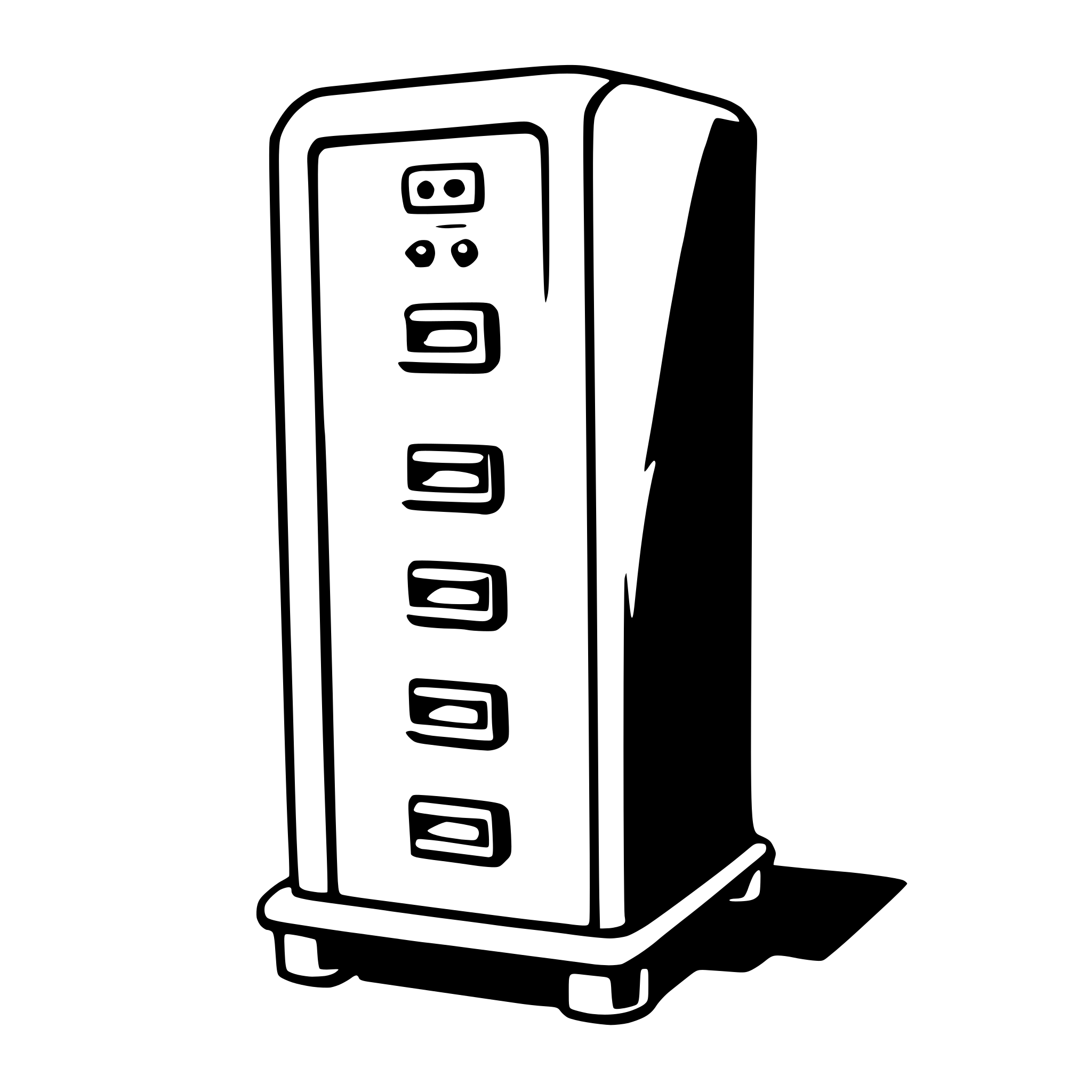 AI-generated SVG of 'server'