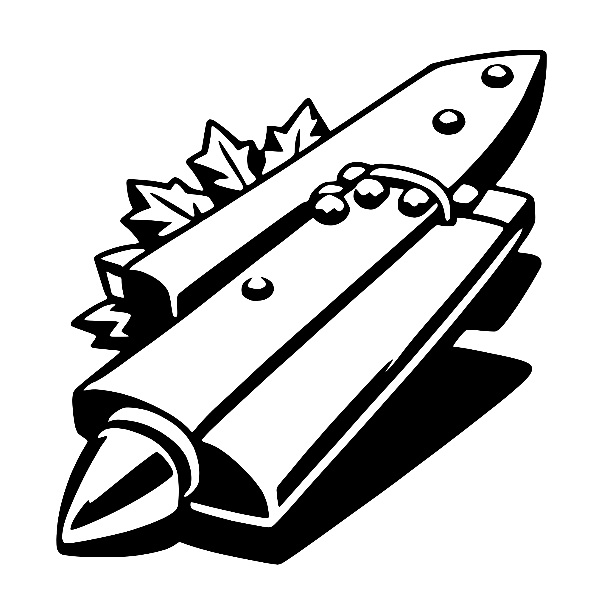 AI-generated SVG of a christmas cracker