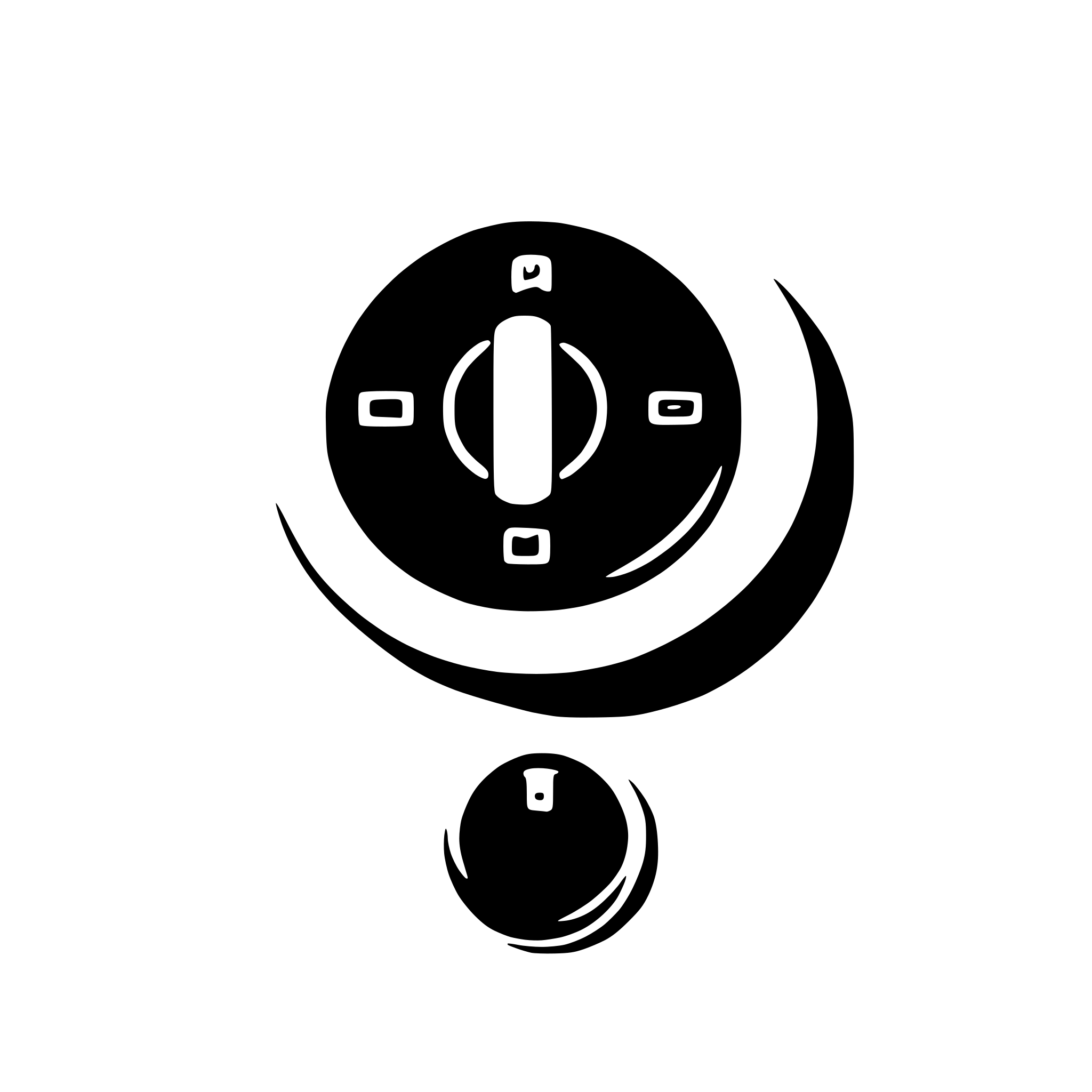 AI-generated SVG of 'push button'