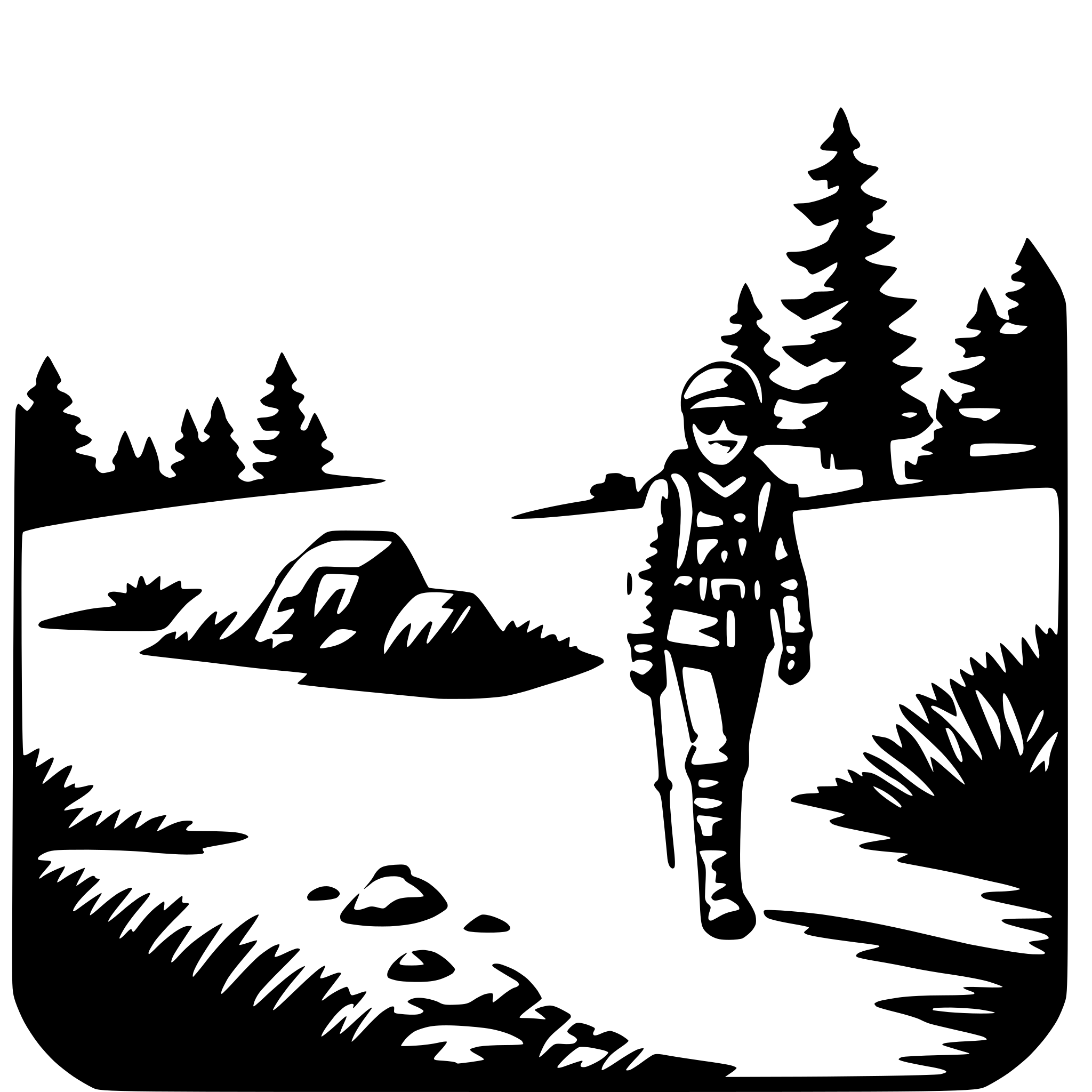 AI-generated SVG of 'mountain expedition'