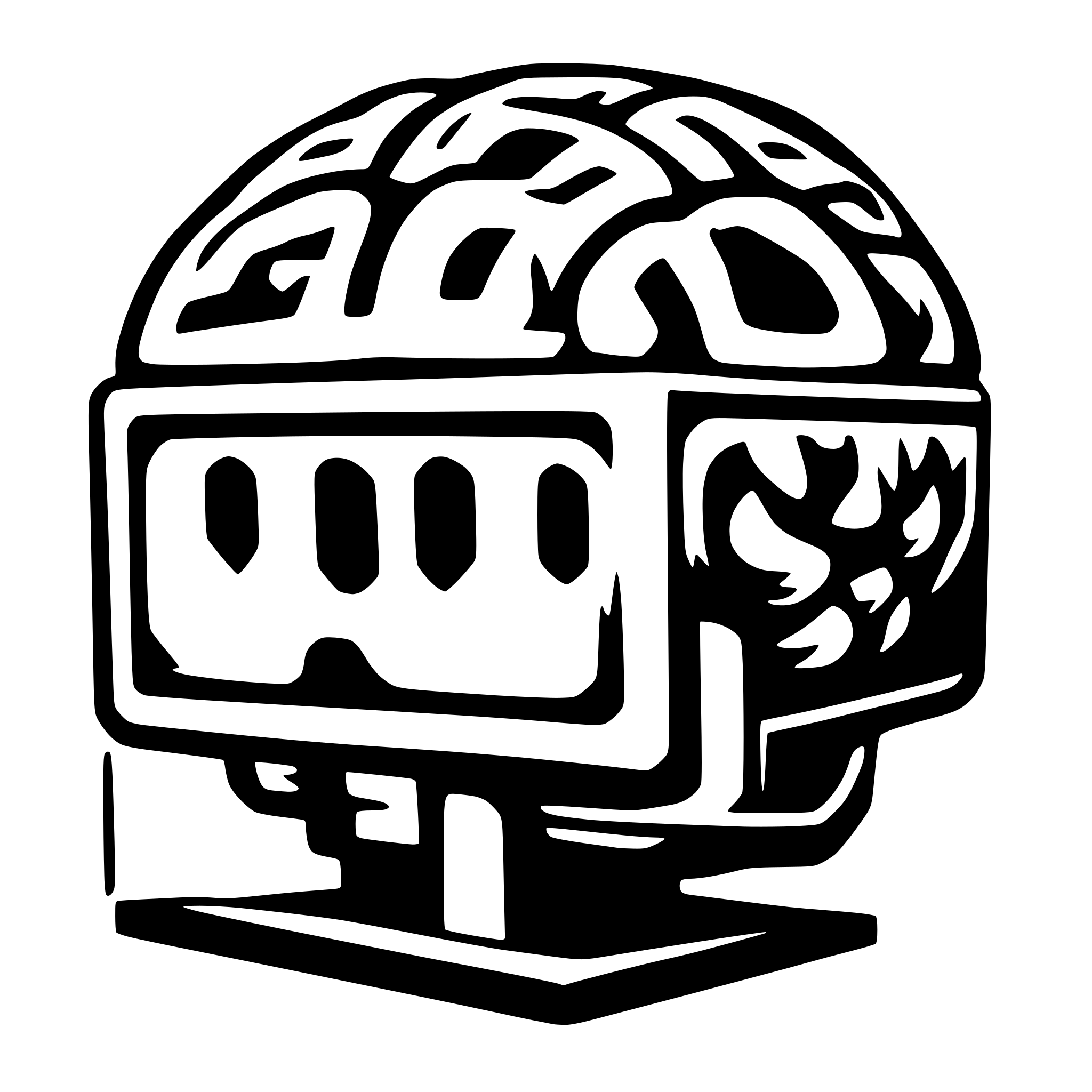 AI-generated SVG of a brainbox
