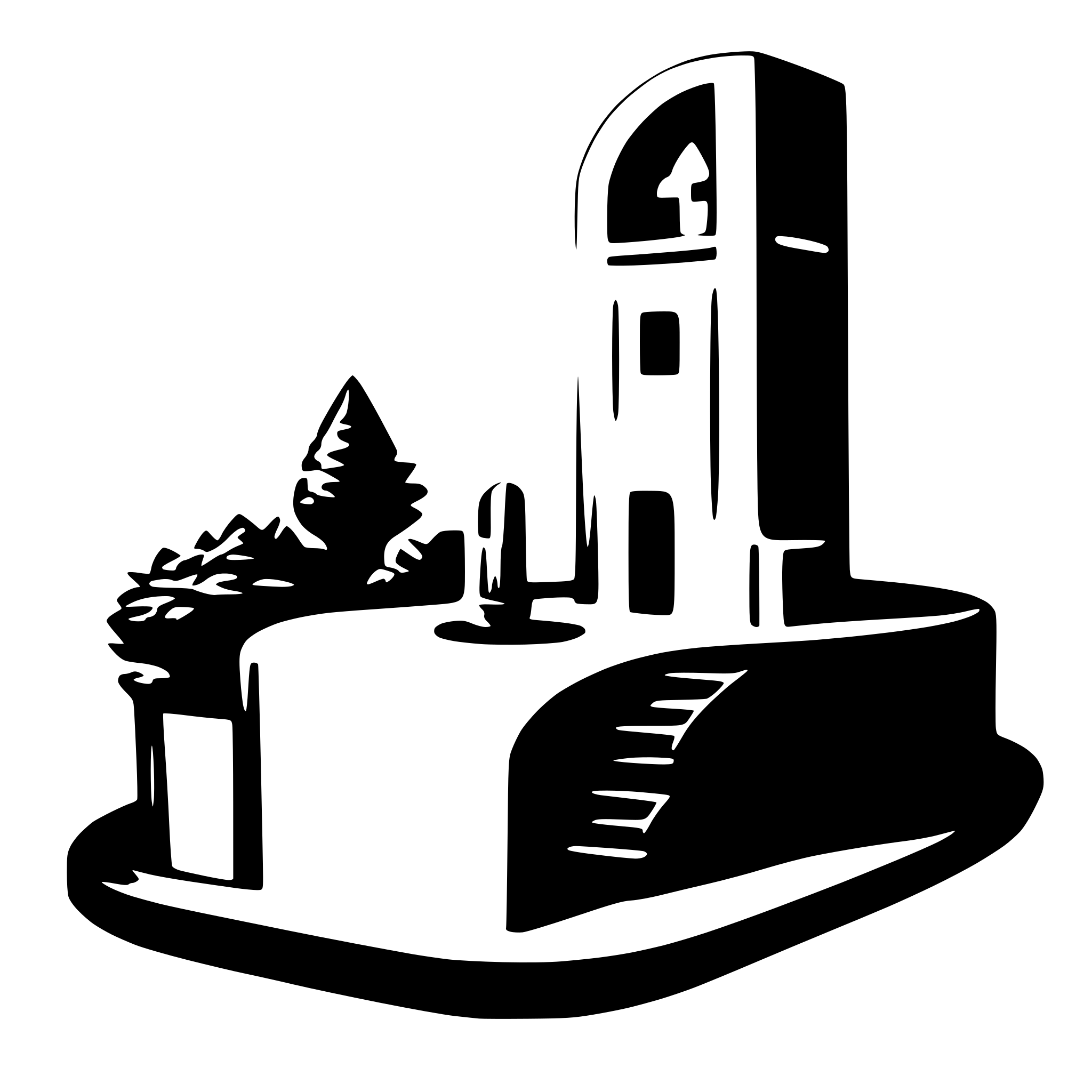 AI-generated SVG of 'D'