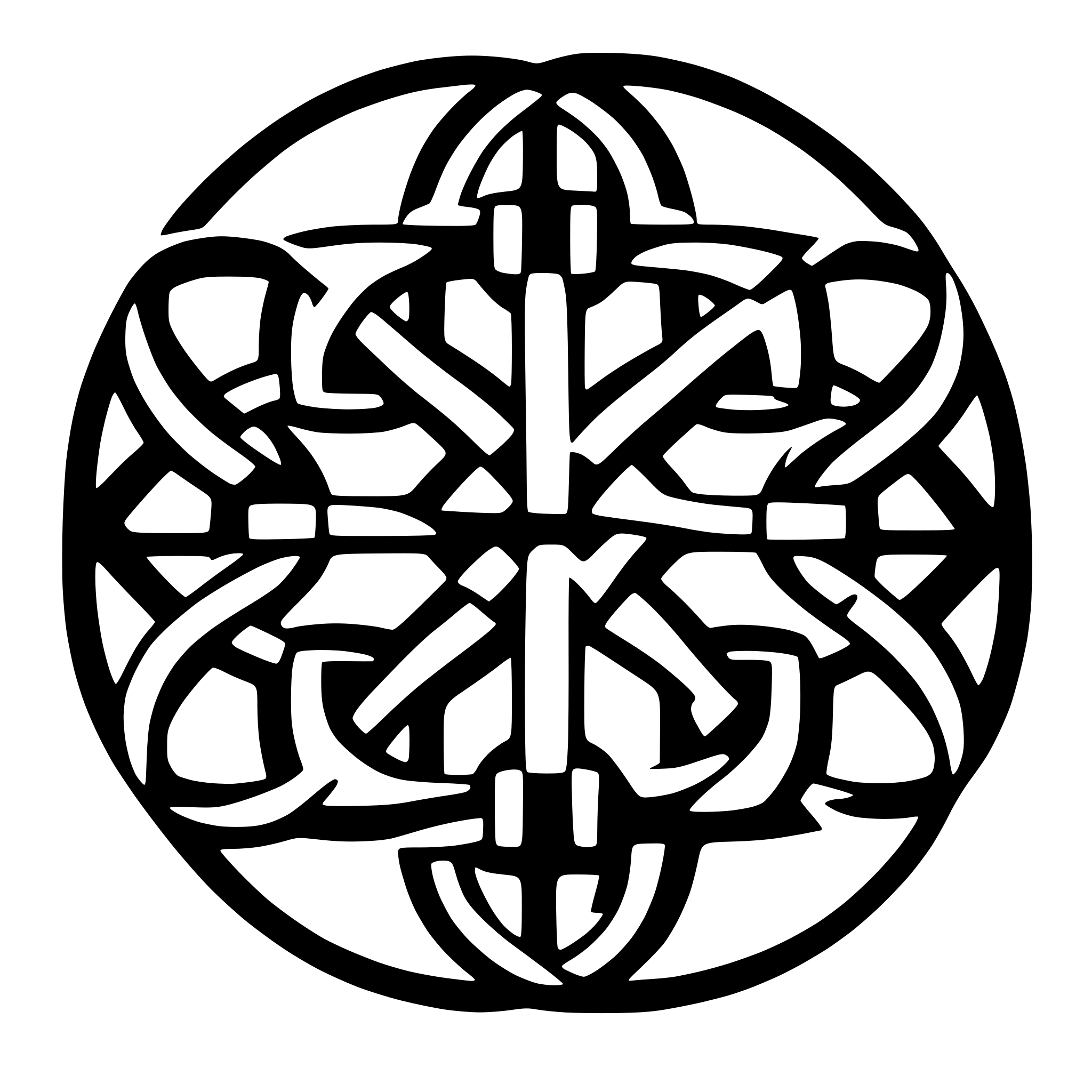 AI-generated SVG of 'celtic knot simple'