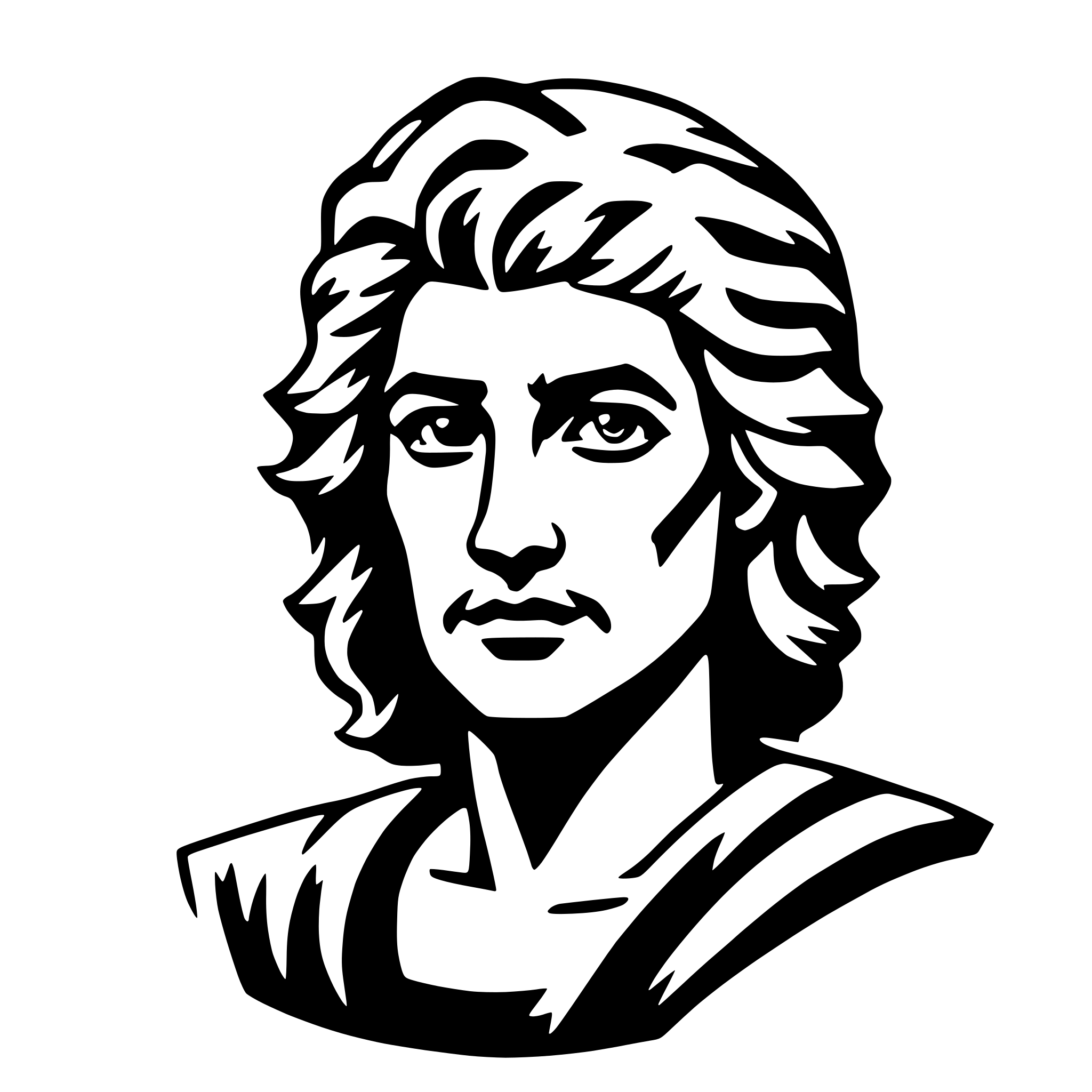 AI-generated SVG of 'zeus'