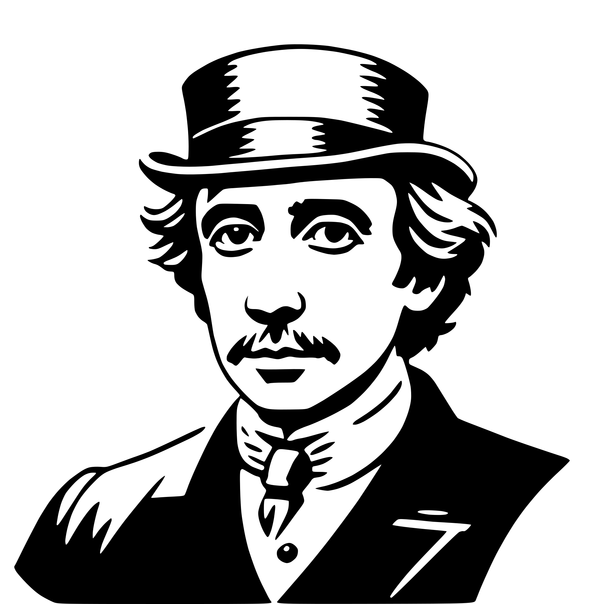 AI-generated SVG of 'charles dickens'