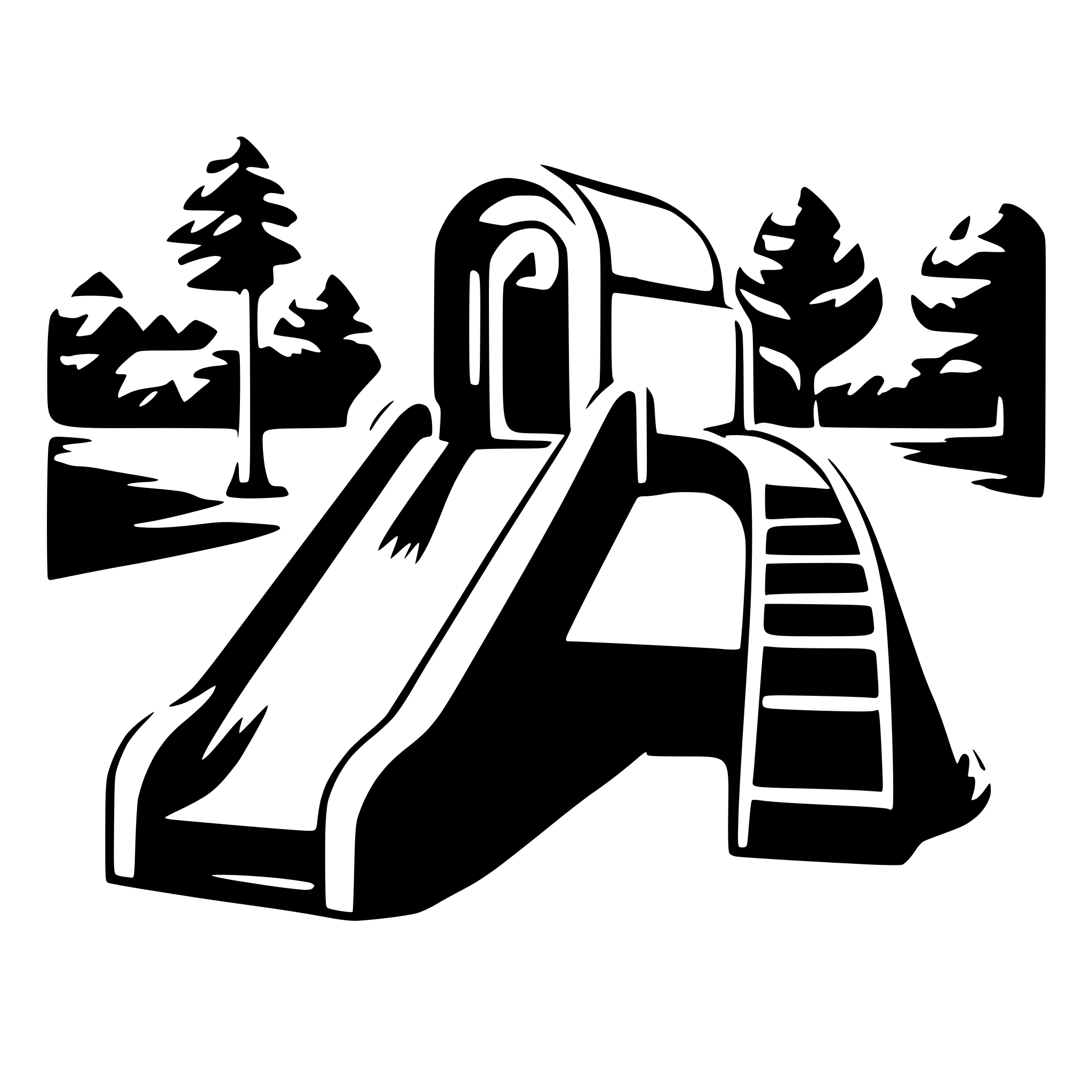 AI-generated SVG of a Colorful Slide