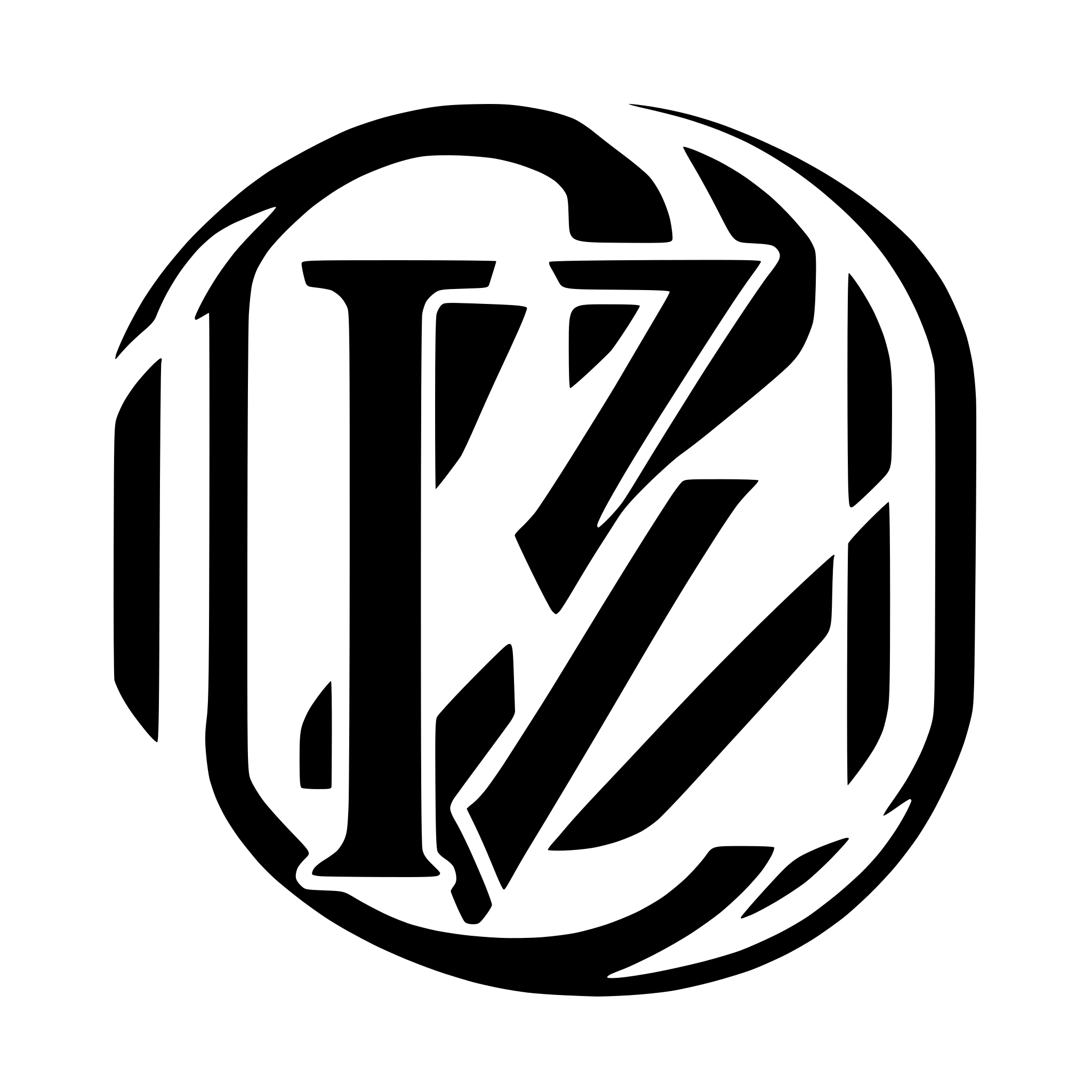 AI-generated SVG of a logo with the letters z and V in orange and blue