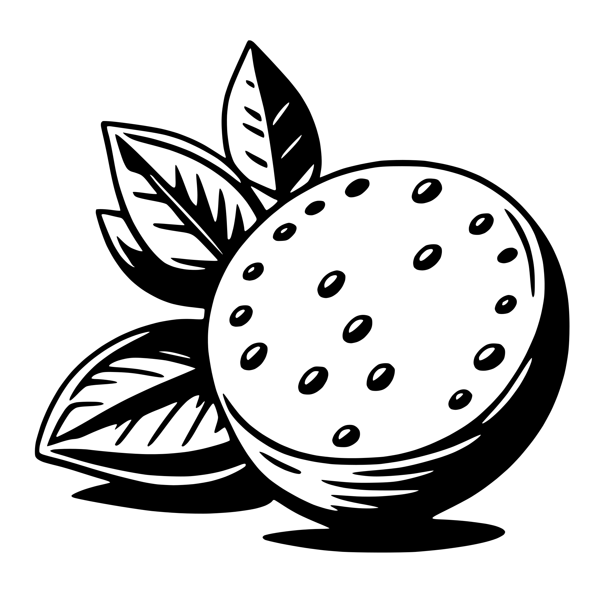 AI-generated SVG of a lemon