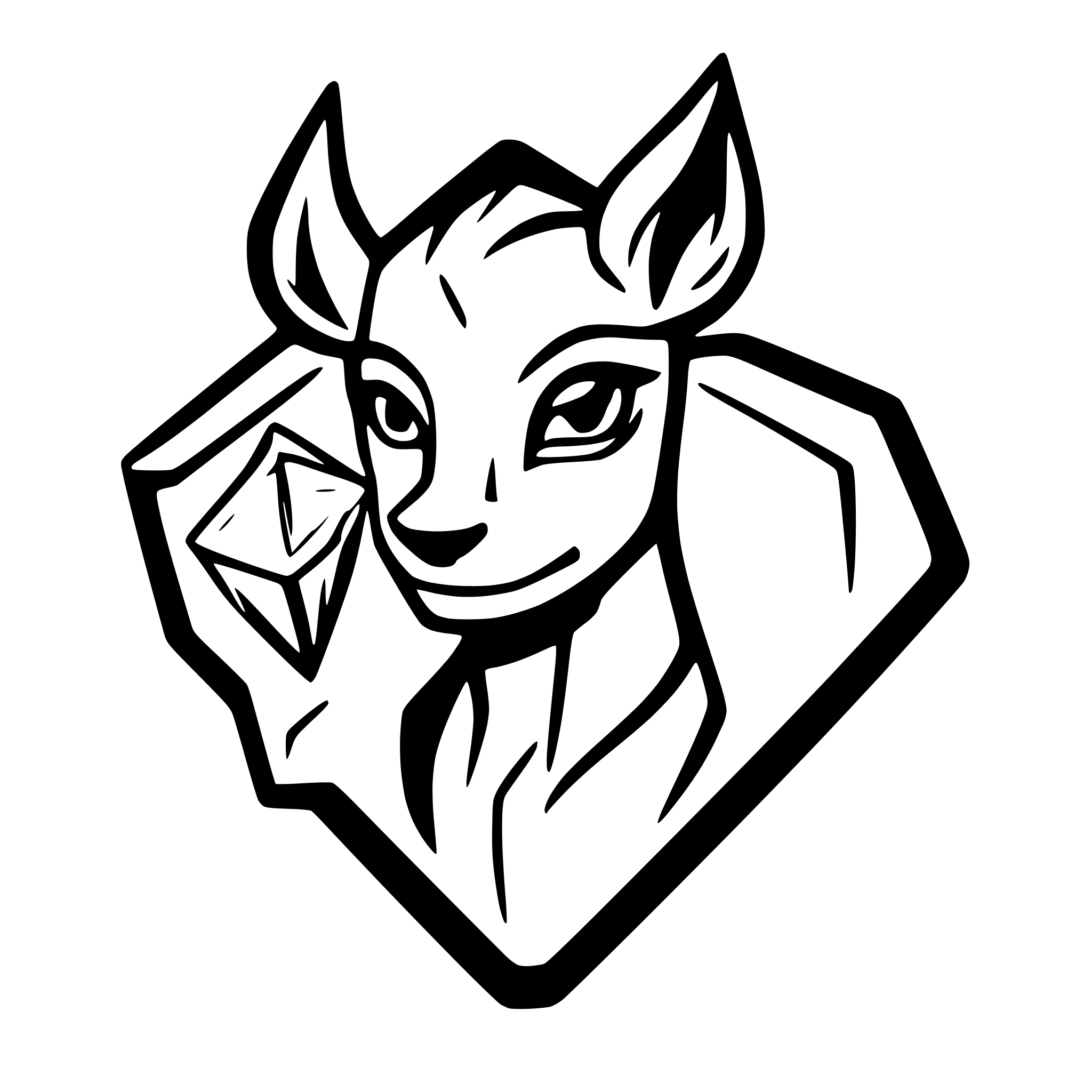 AI-generated SVG of a a micro bully with cropped ears chewing on a large diamond