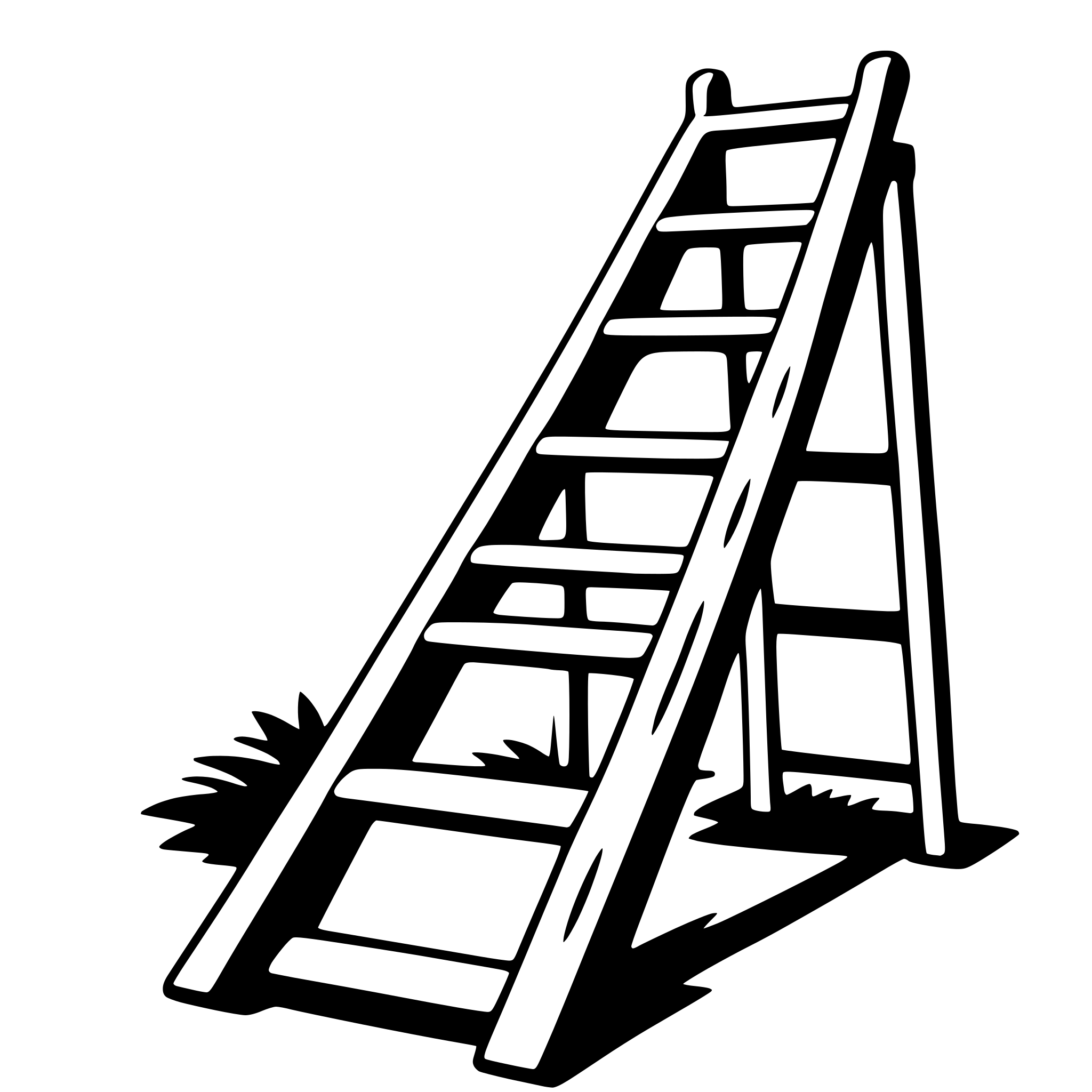 AI-generated SVG of a ladder