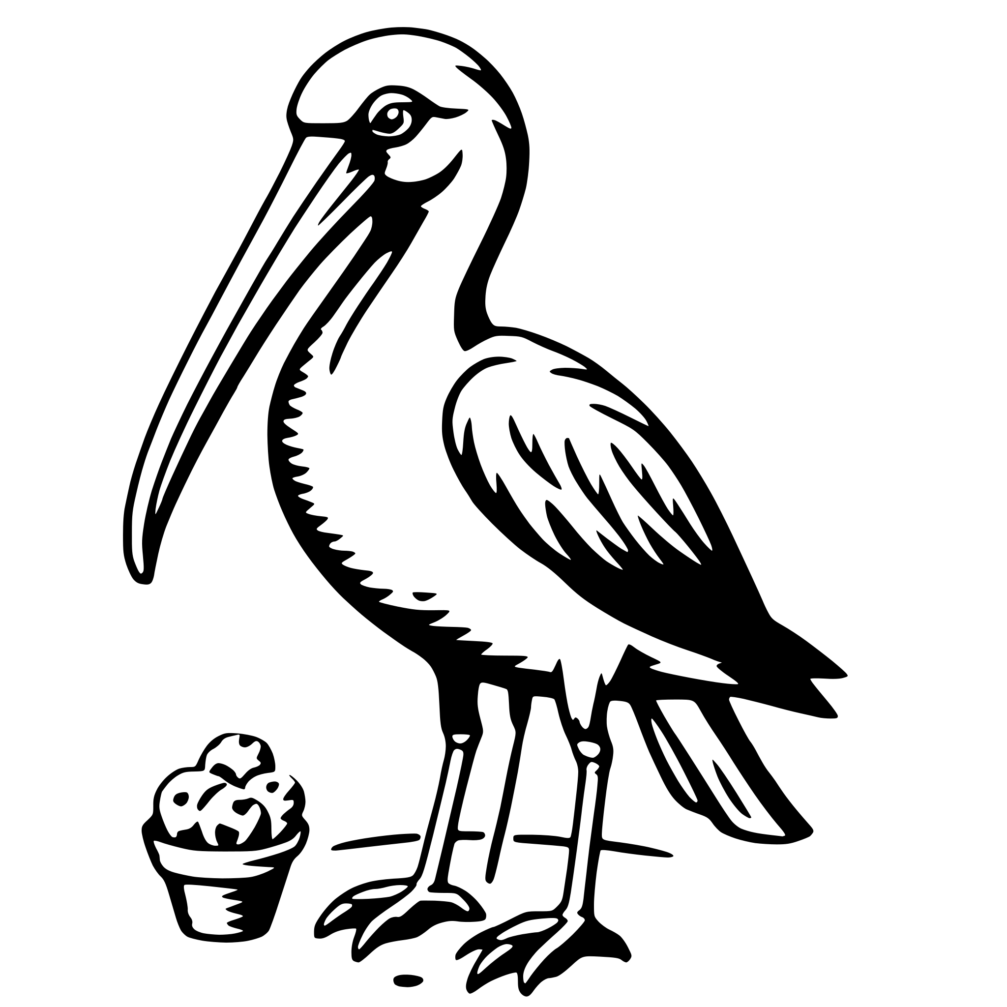 AI-generated SVG of 'ibis with ice cream'