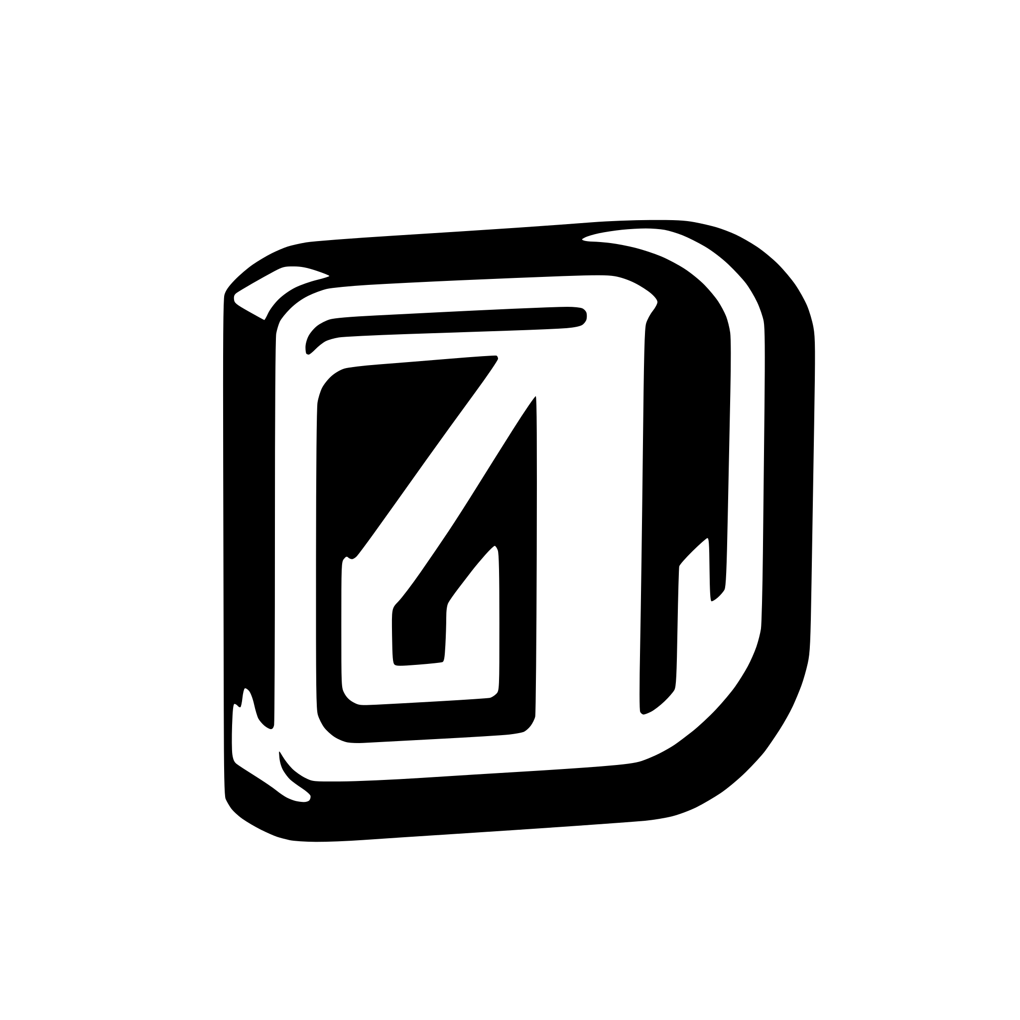 AI-generated SVG of a the letter M, purple, for web developer