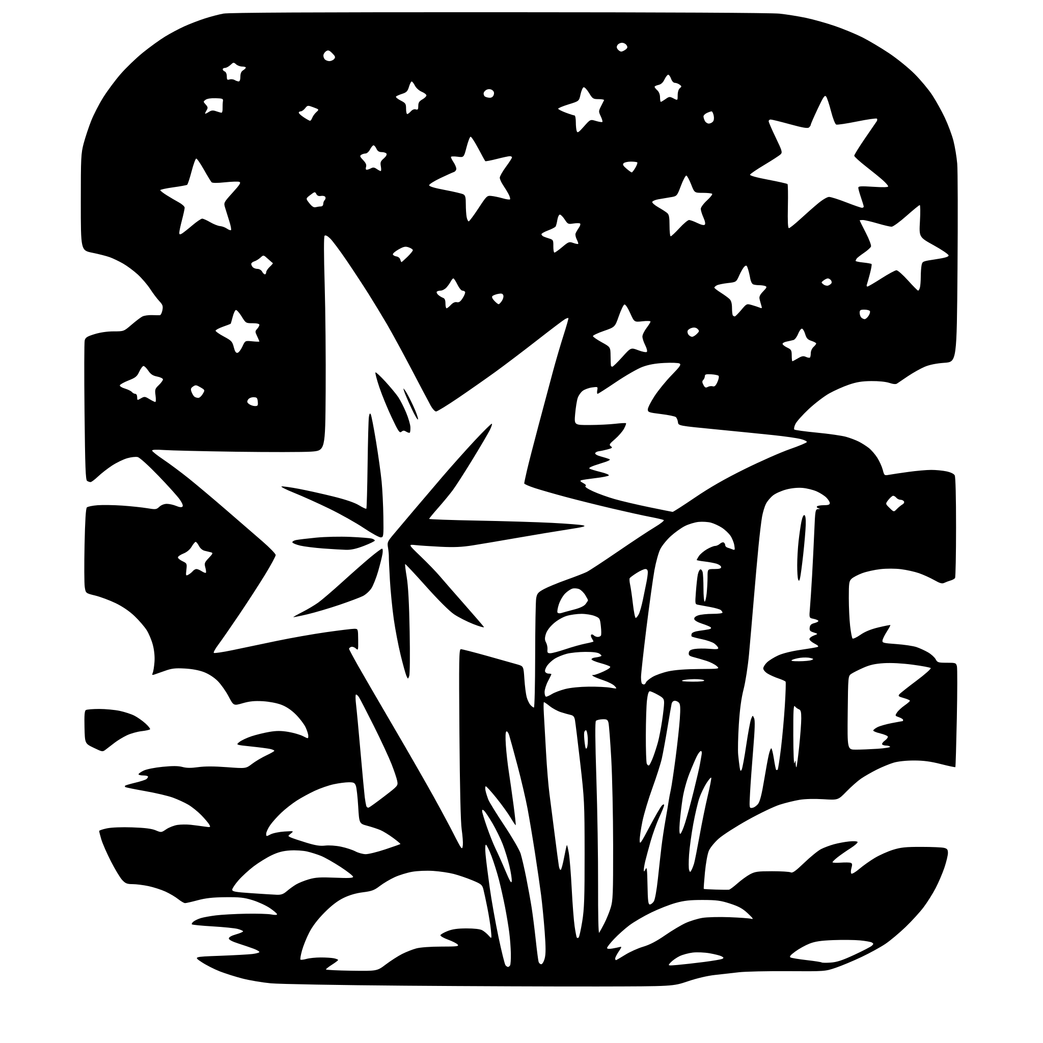 AI-generated SVG of a Shooting star