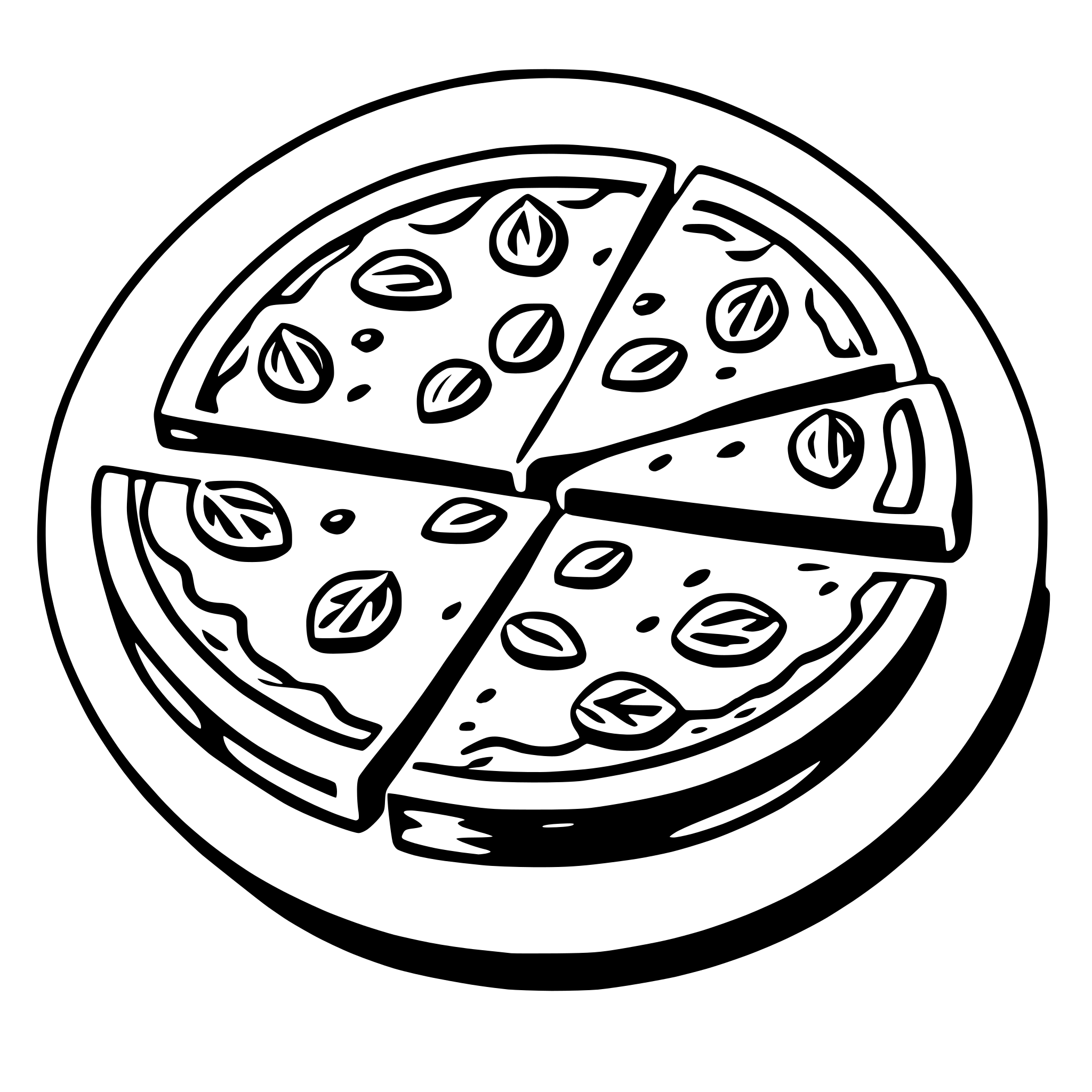 AI-generated SVG of 'frittata'