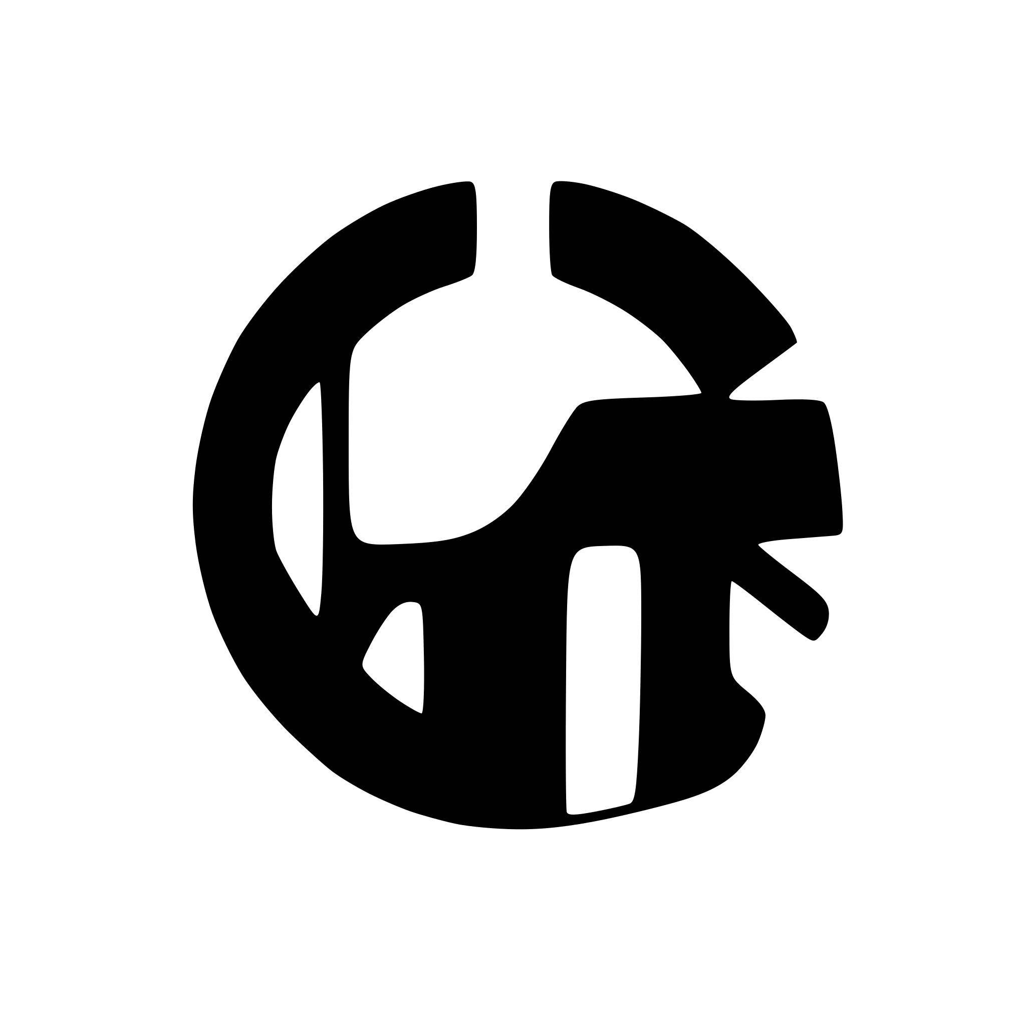 AI-generated SVG of a minimalistic logo for the speech analytics service with the name "SpectraVoice"