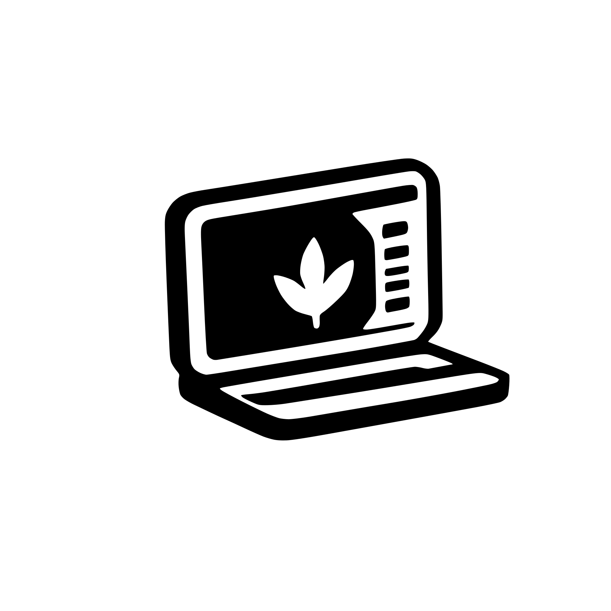AI-generated SVG of 'simple laptop'