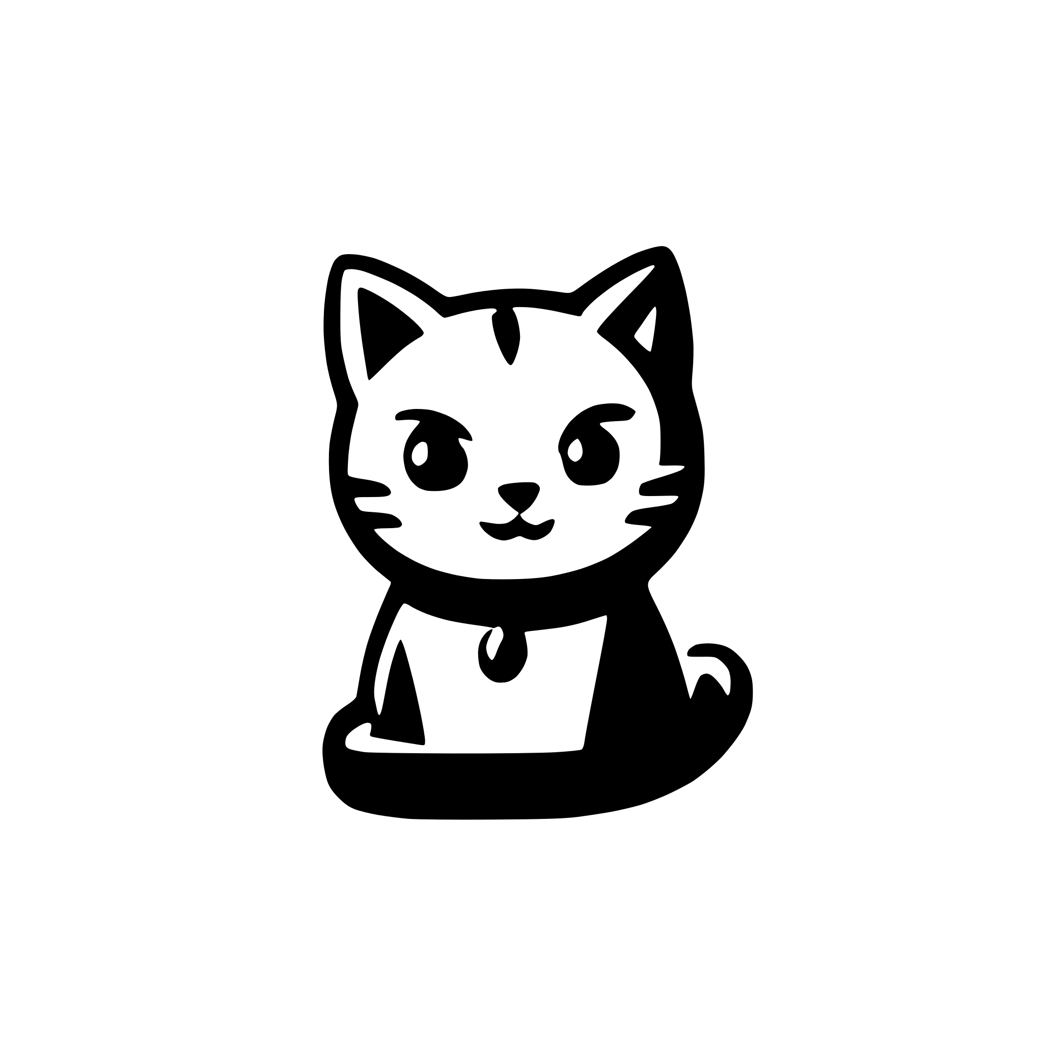 AI-generated SVG of 'sweety kitten'