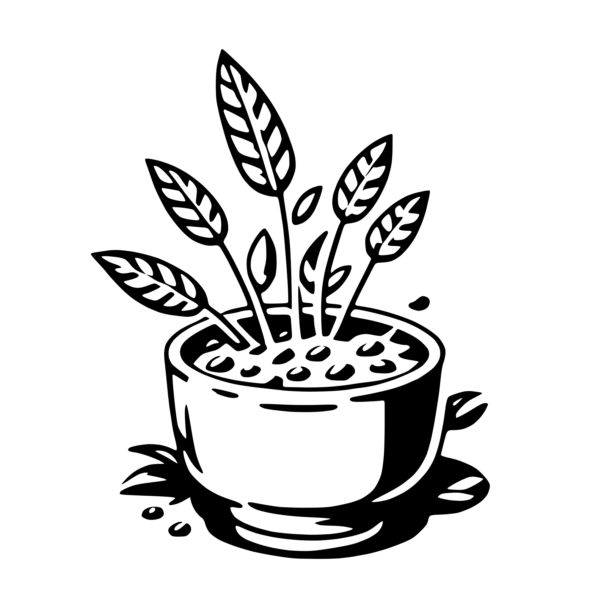 AI-generated SVG of 'oats'