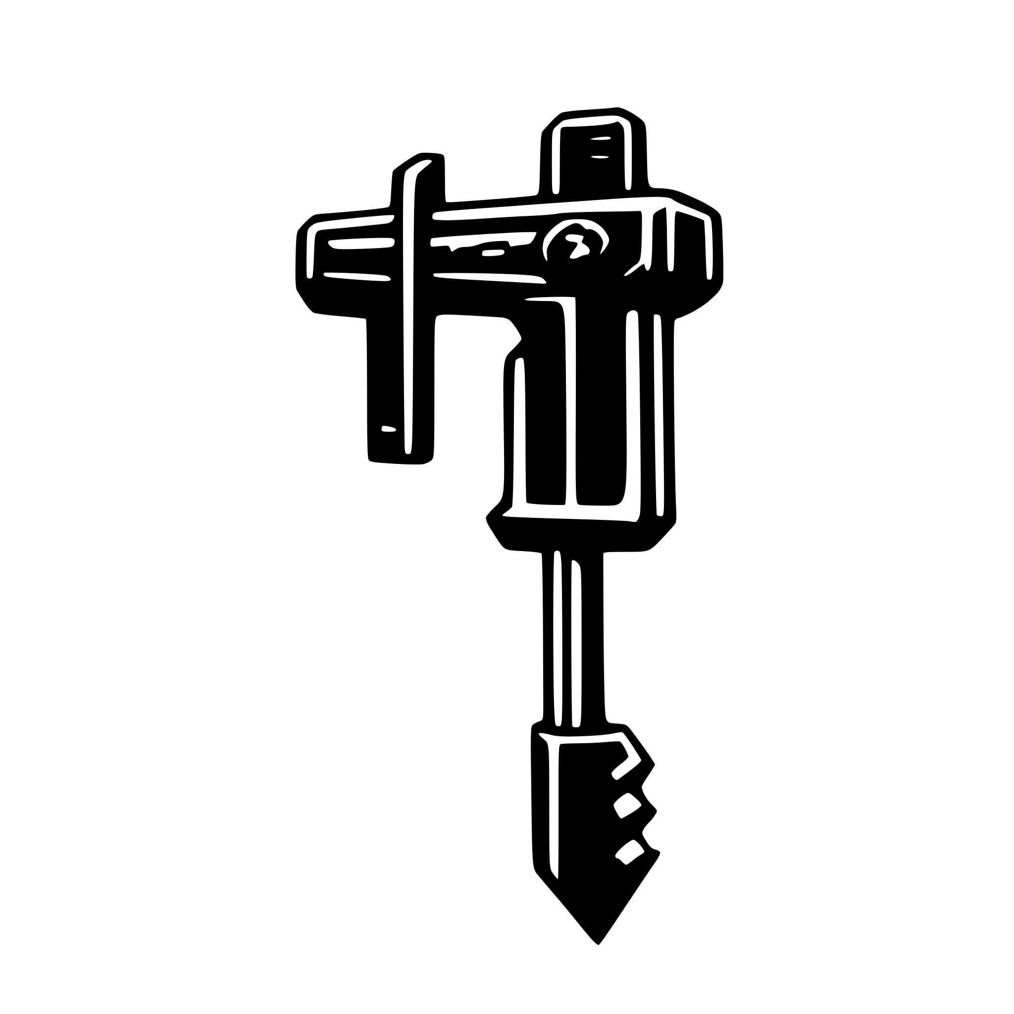 AI-generated SVG of 'UZI'